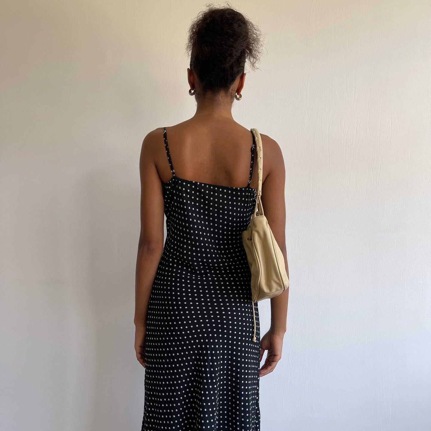 Cream floral y2k bag