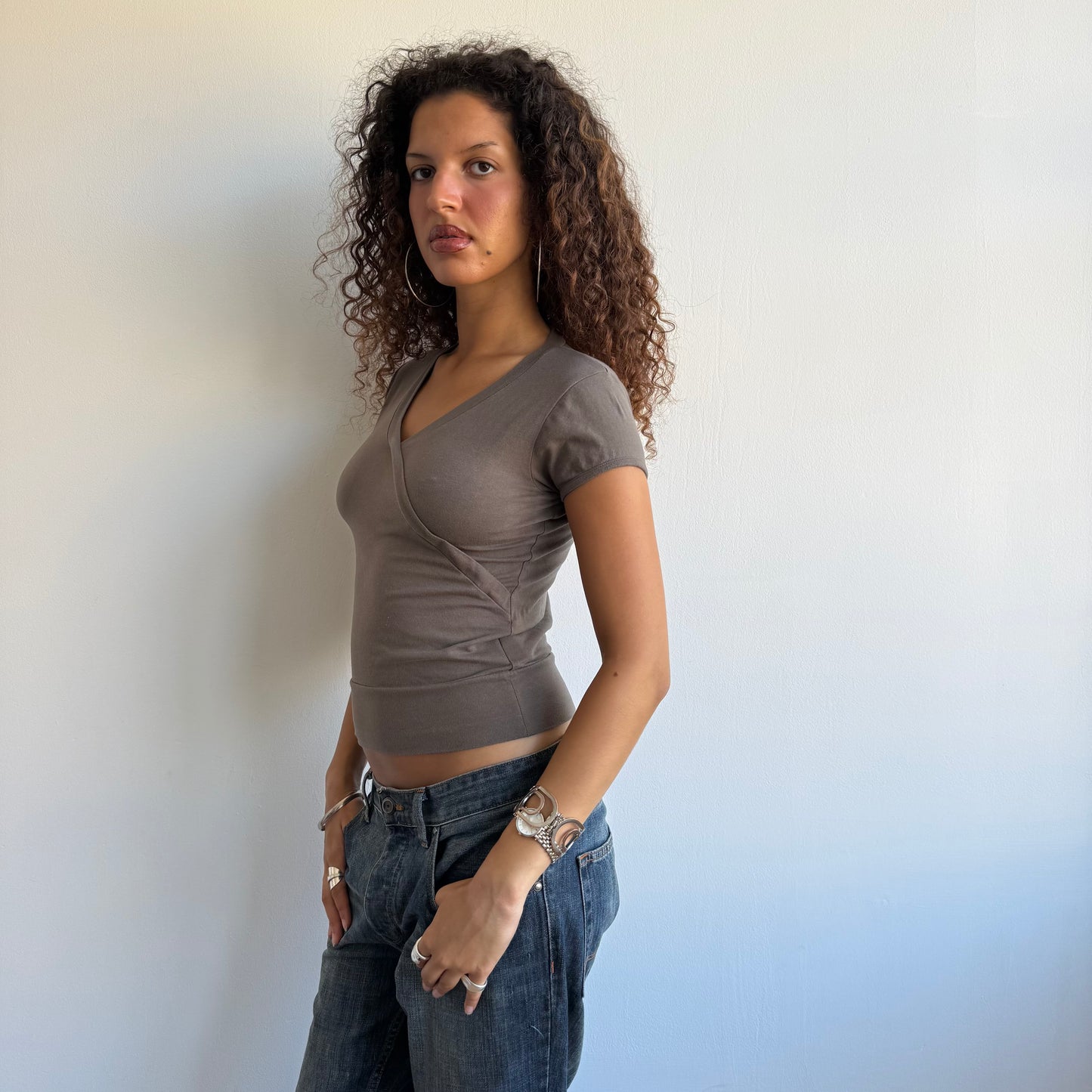 Brown wrap Bench top - Size S