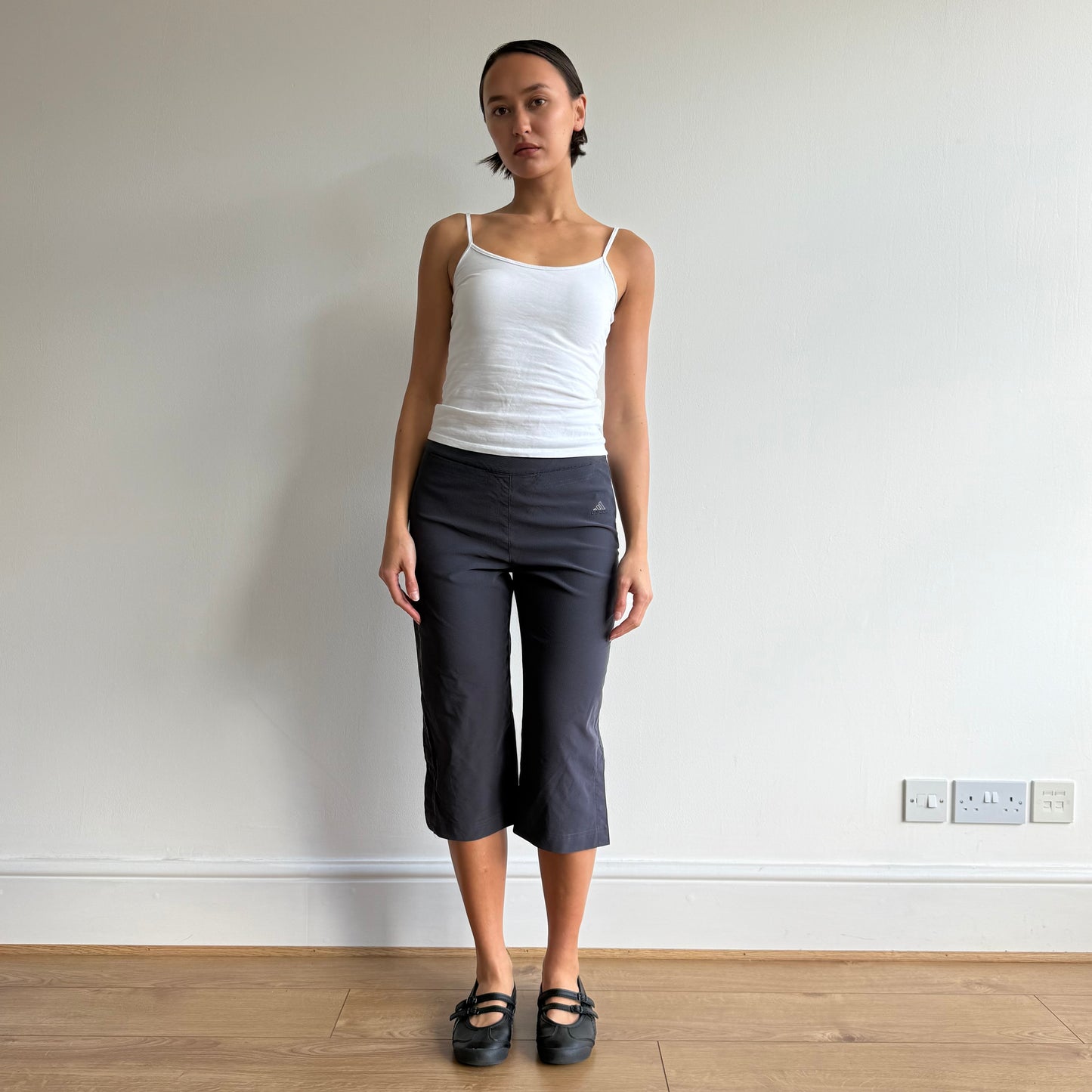 Navy Adidas 3/4 capris - Size XS + S