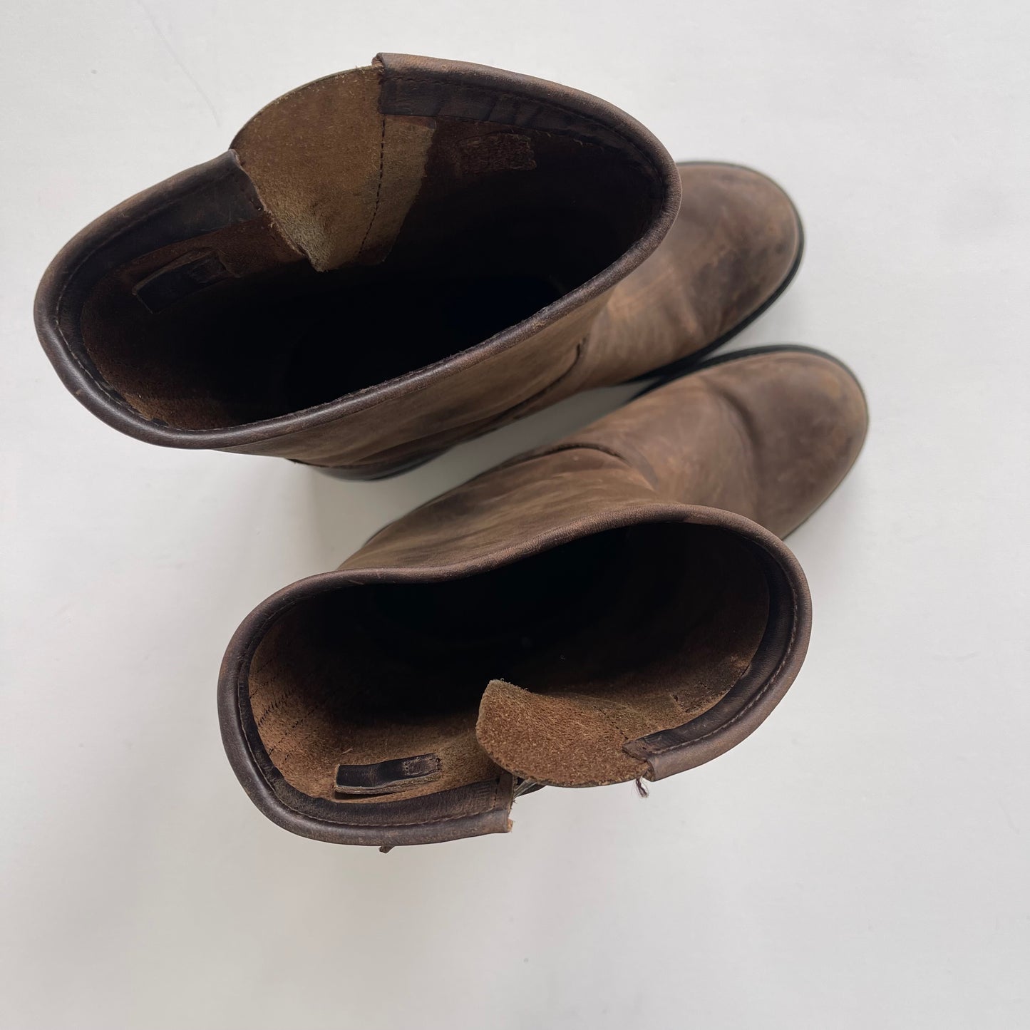 Brown Harley Davidson boots - Size UK6/EU39
