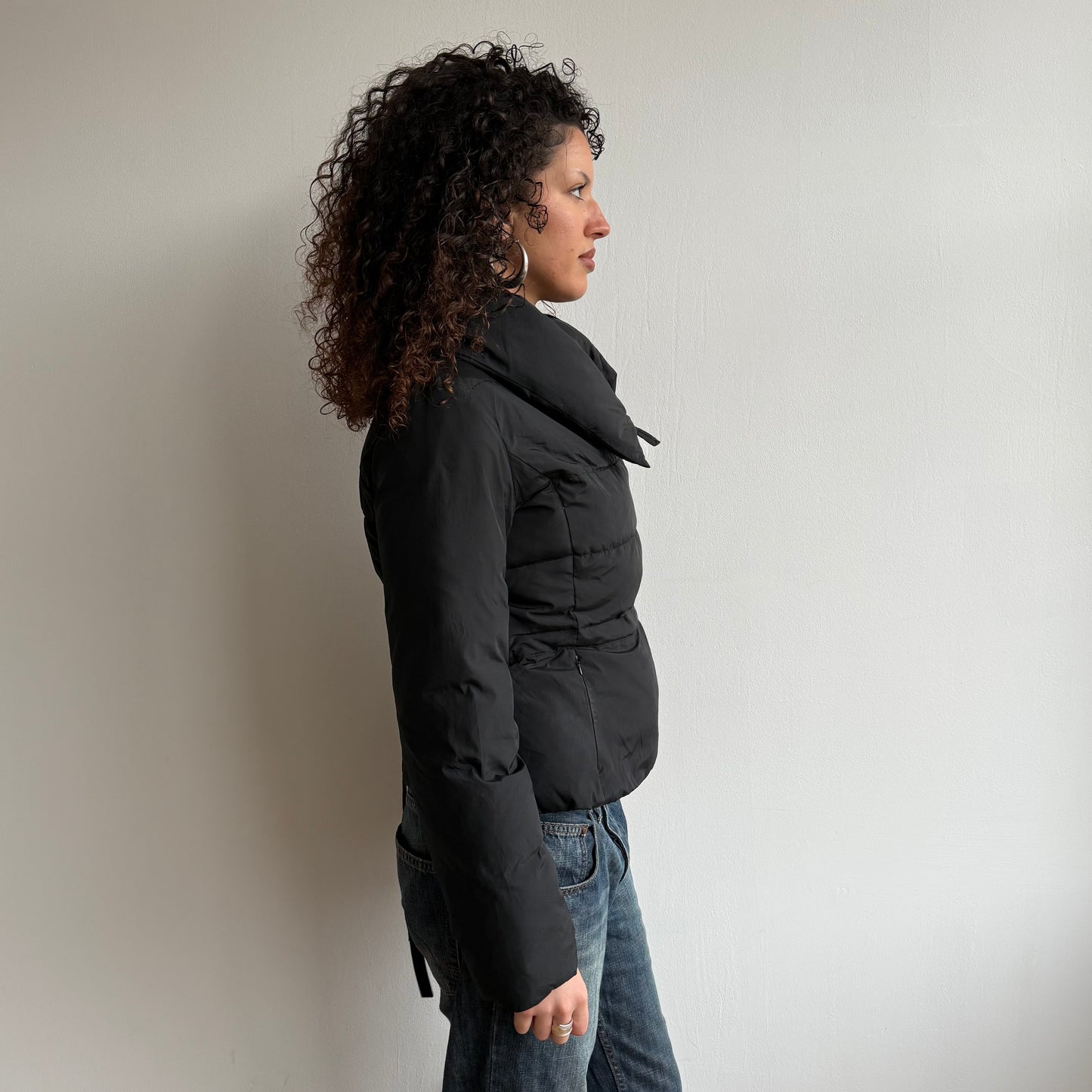 Asymmetric corset puffer - Size S/M