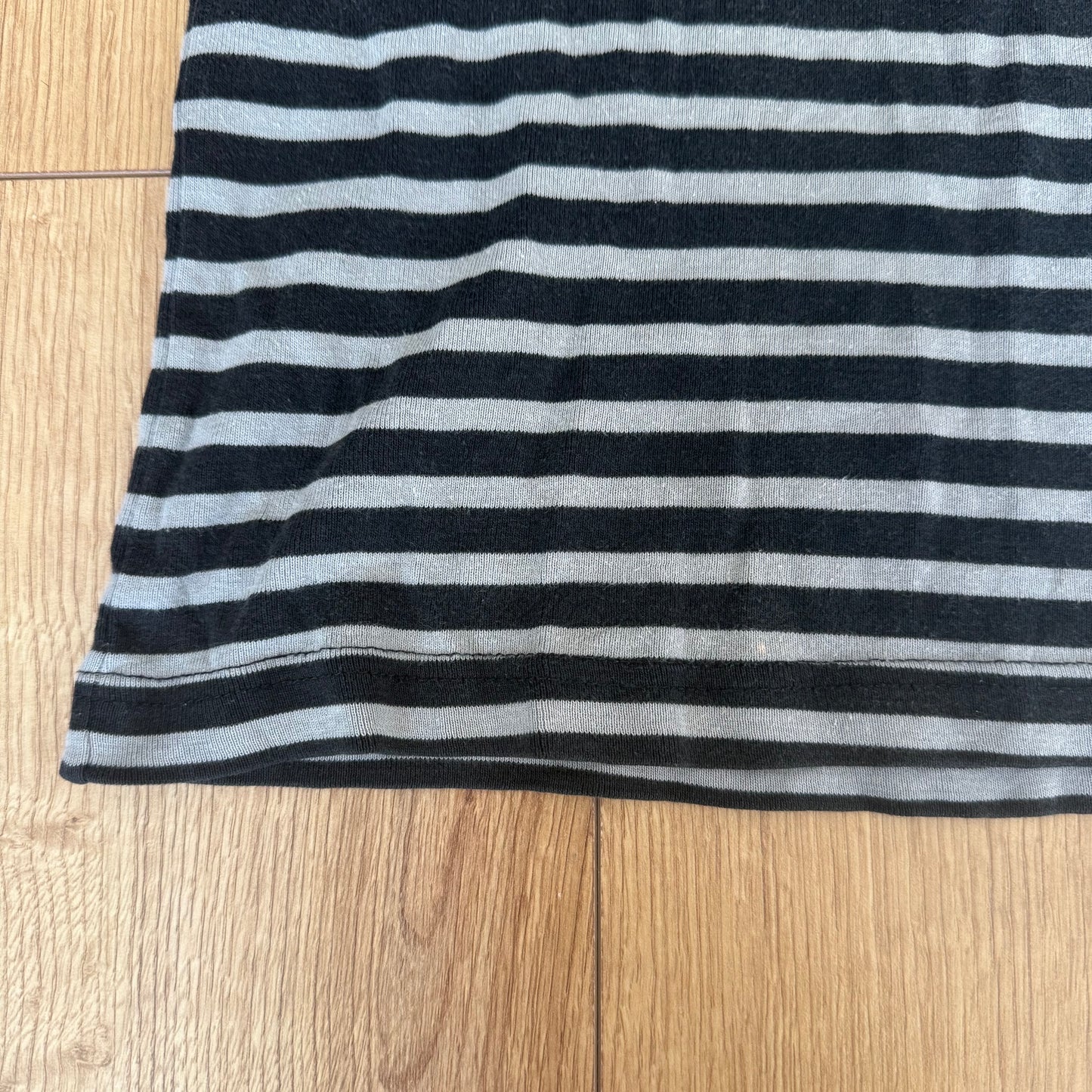 Grey Levi’s striped bardot top - Size M