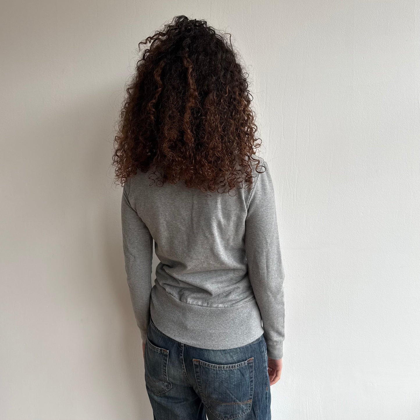 Grey peacoat jumper - Size M