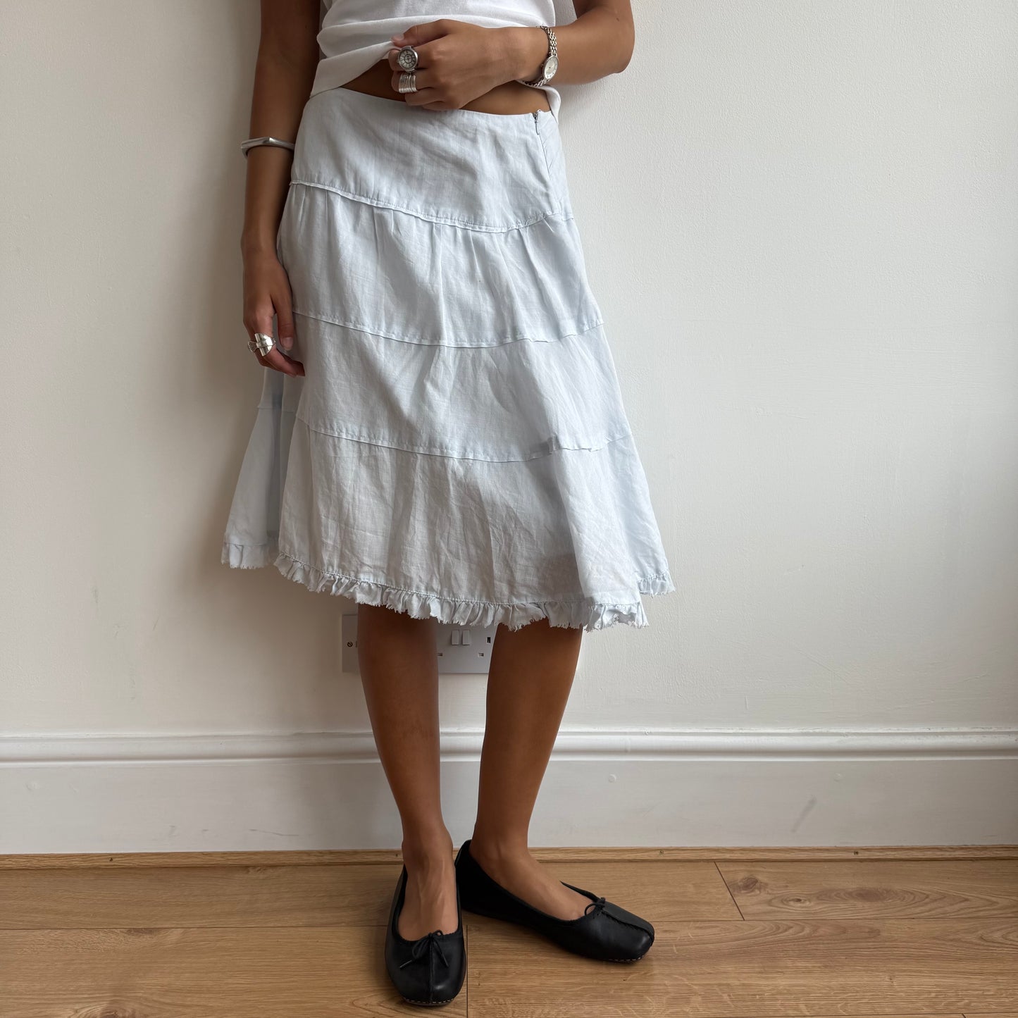 Calvin Klein blue skirt - Size S