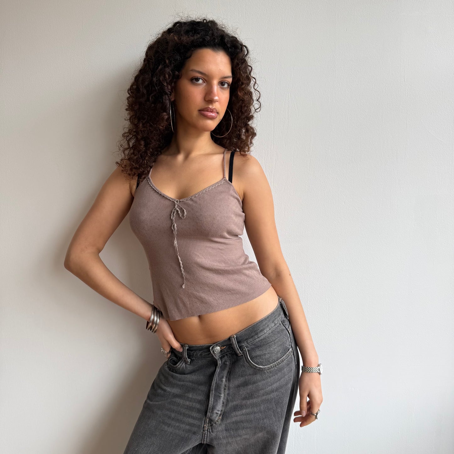 Pointelle twin set - Size XS