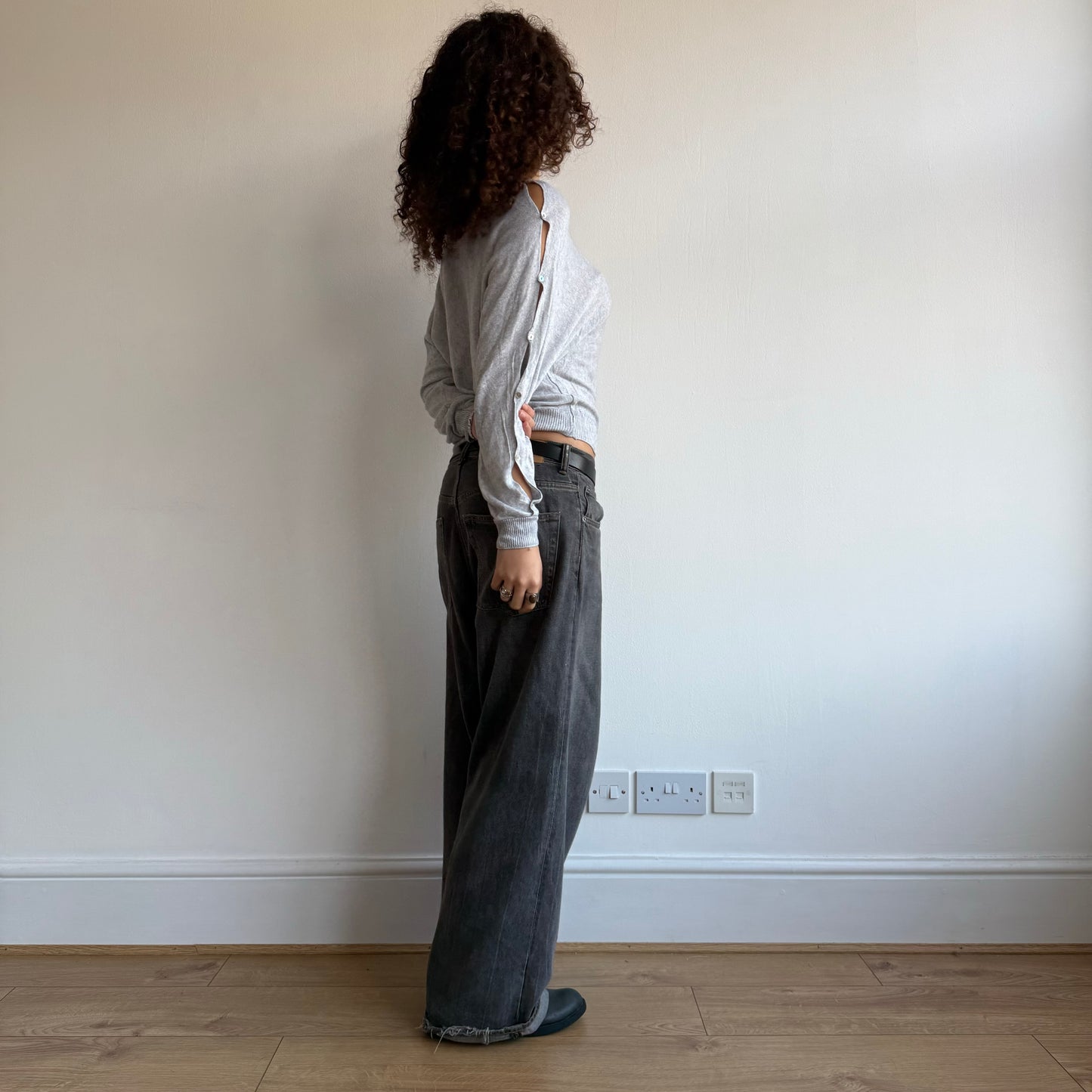 Cop Copine grey knit - Size S
