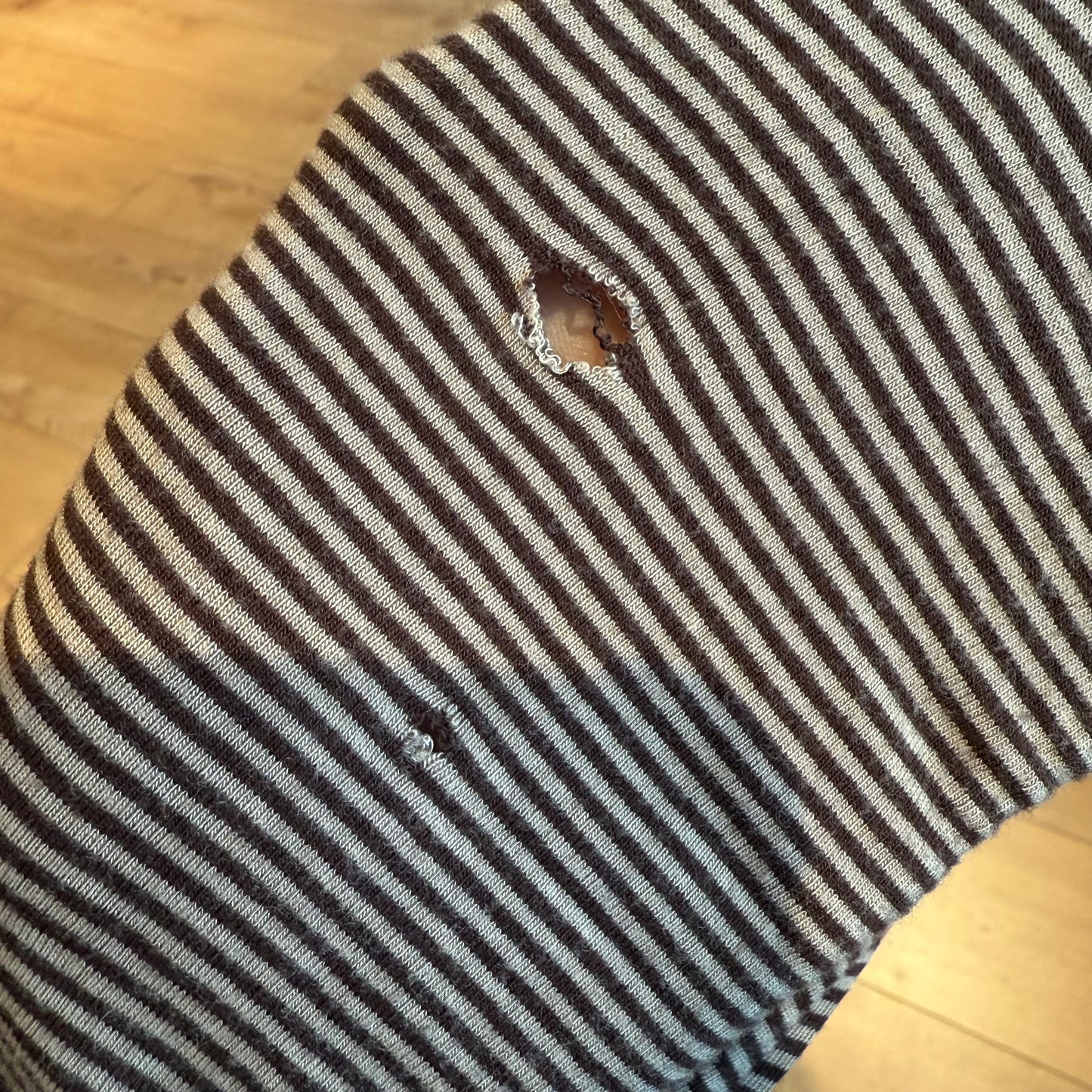 Brown stripe roll neck - Size S