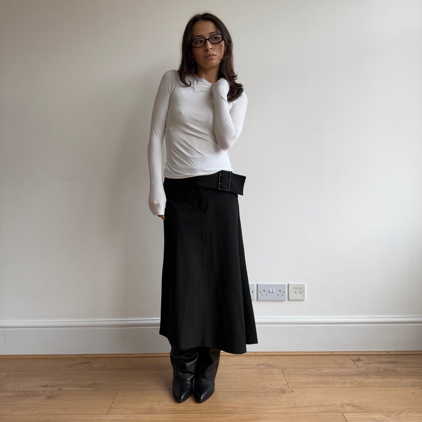 Cop Copine belt skirt - Size S