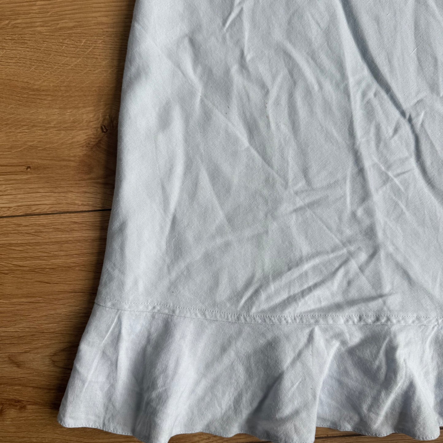 Powder blue milkmaid dress - Size S
