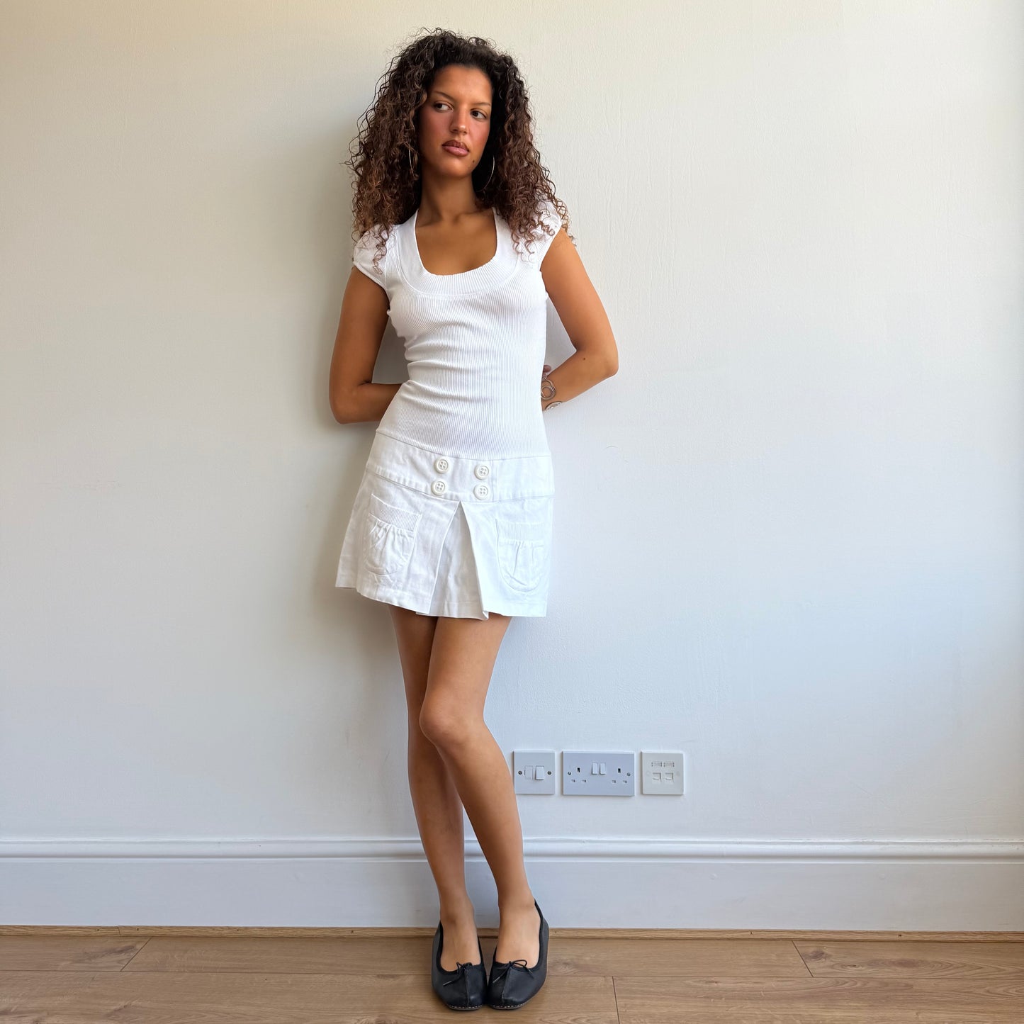 Morgan peacoat dress - Size S, M + L