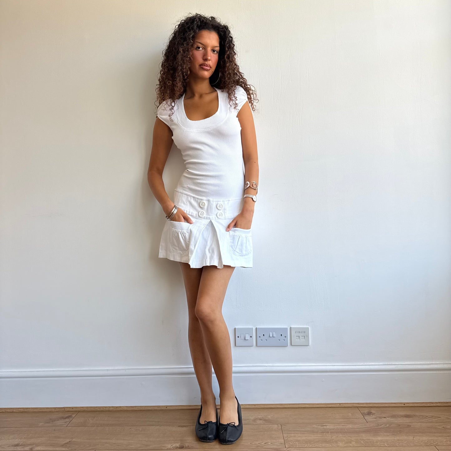 Morgan peacoat dress - Size S, M + L