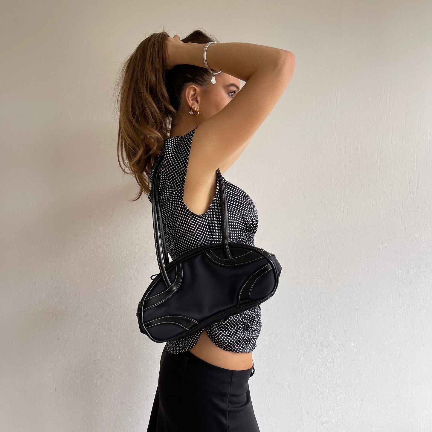 Black sporty bag