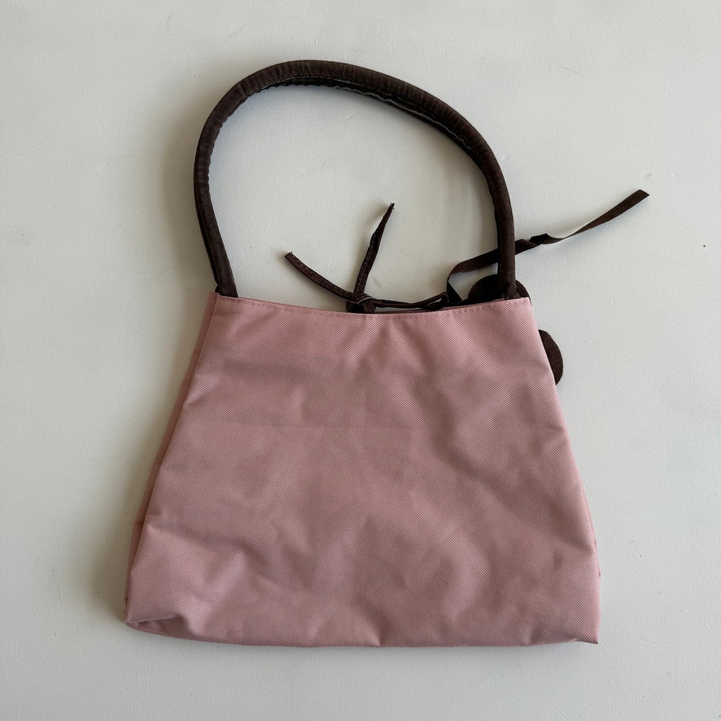 Pink flower bag