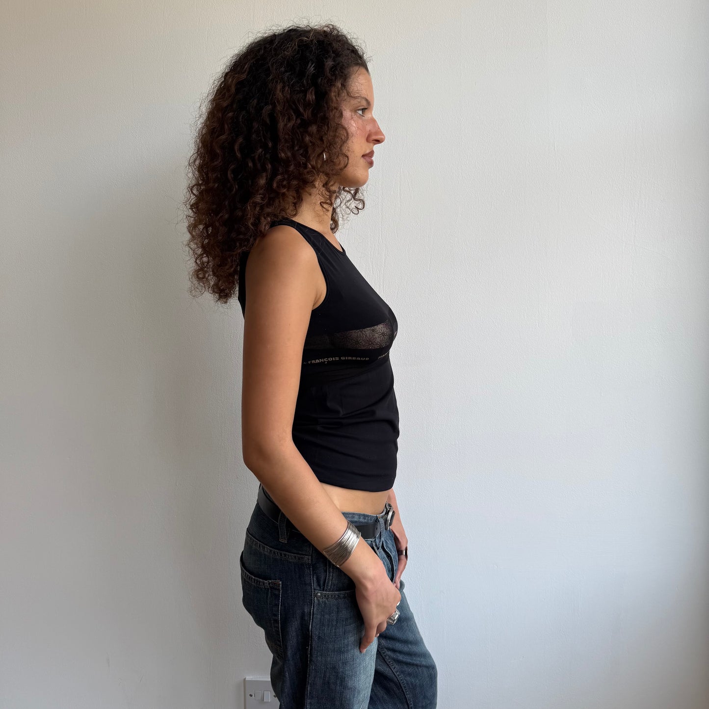 Black MFG mesh top - Size S