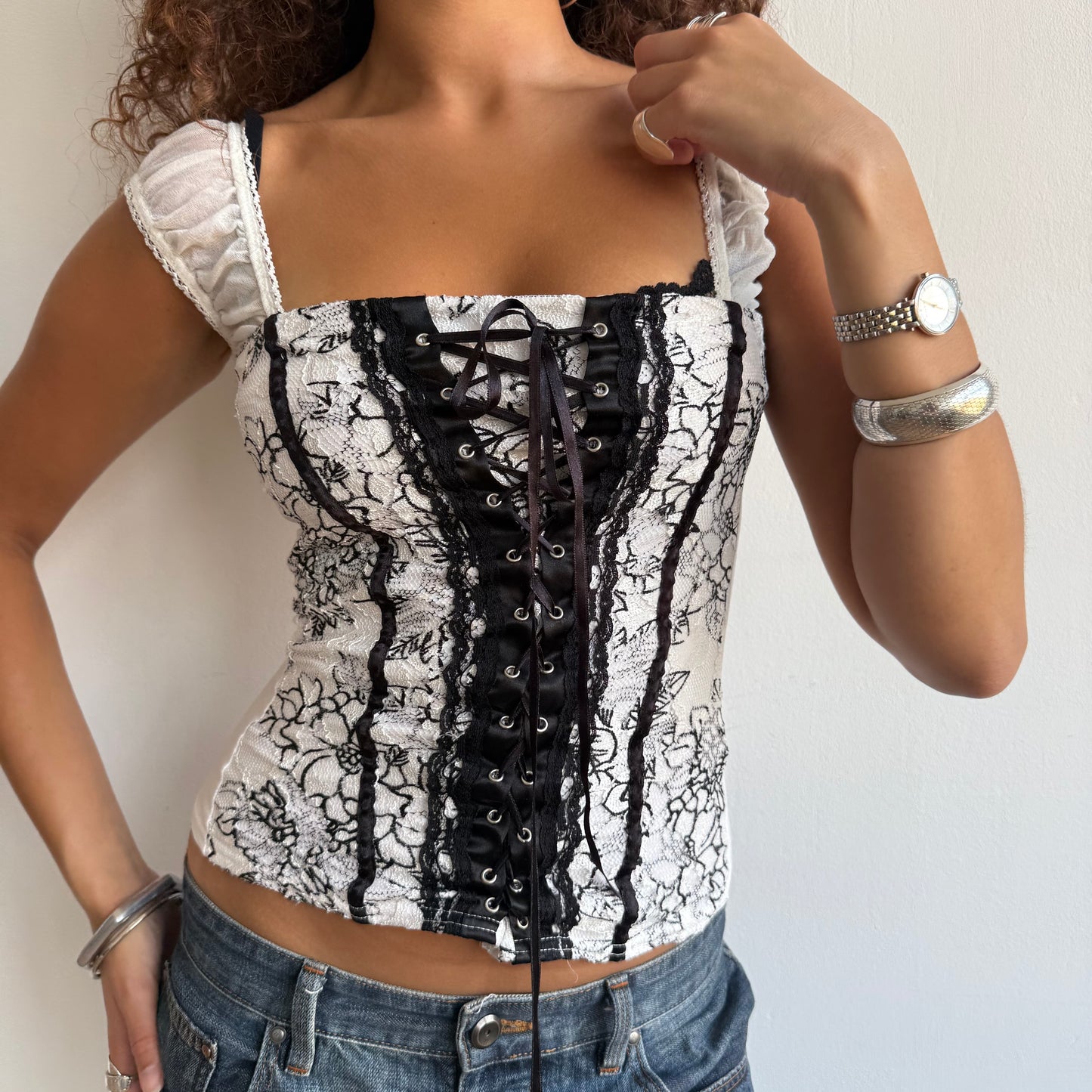 Jane Norman corset top - Size S