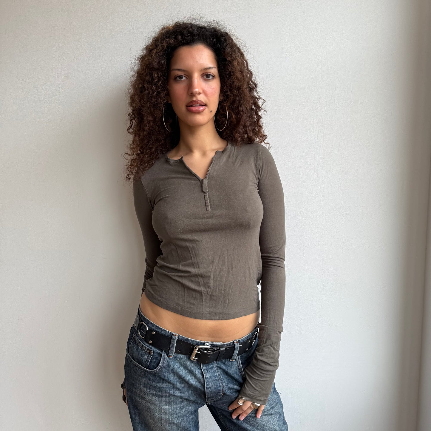 Cop Copine zip top - Size S