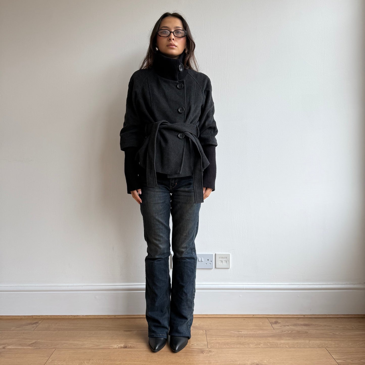 Bi-material jacket - Size S