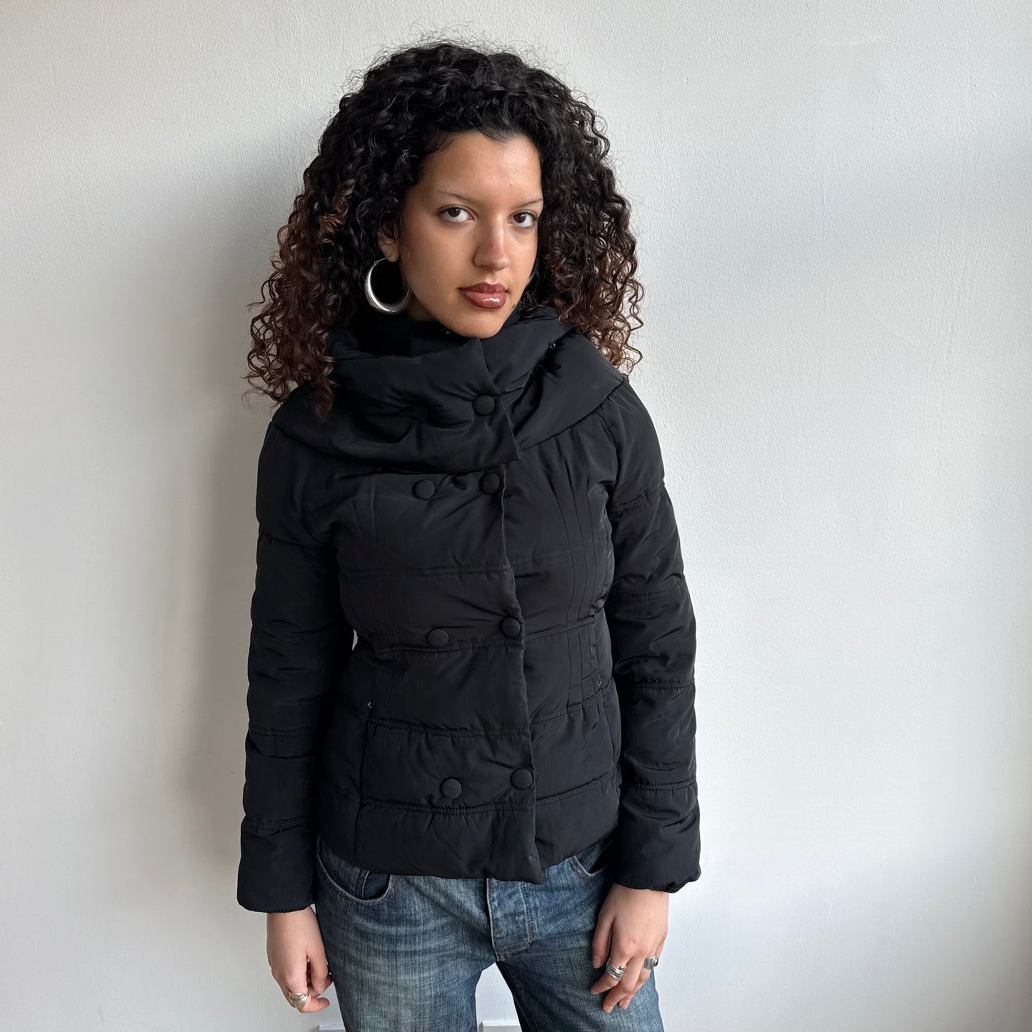 Morgan de toi peacoat puffer - Size S