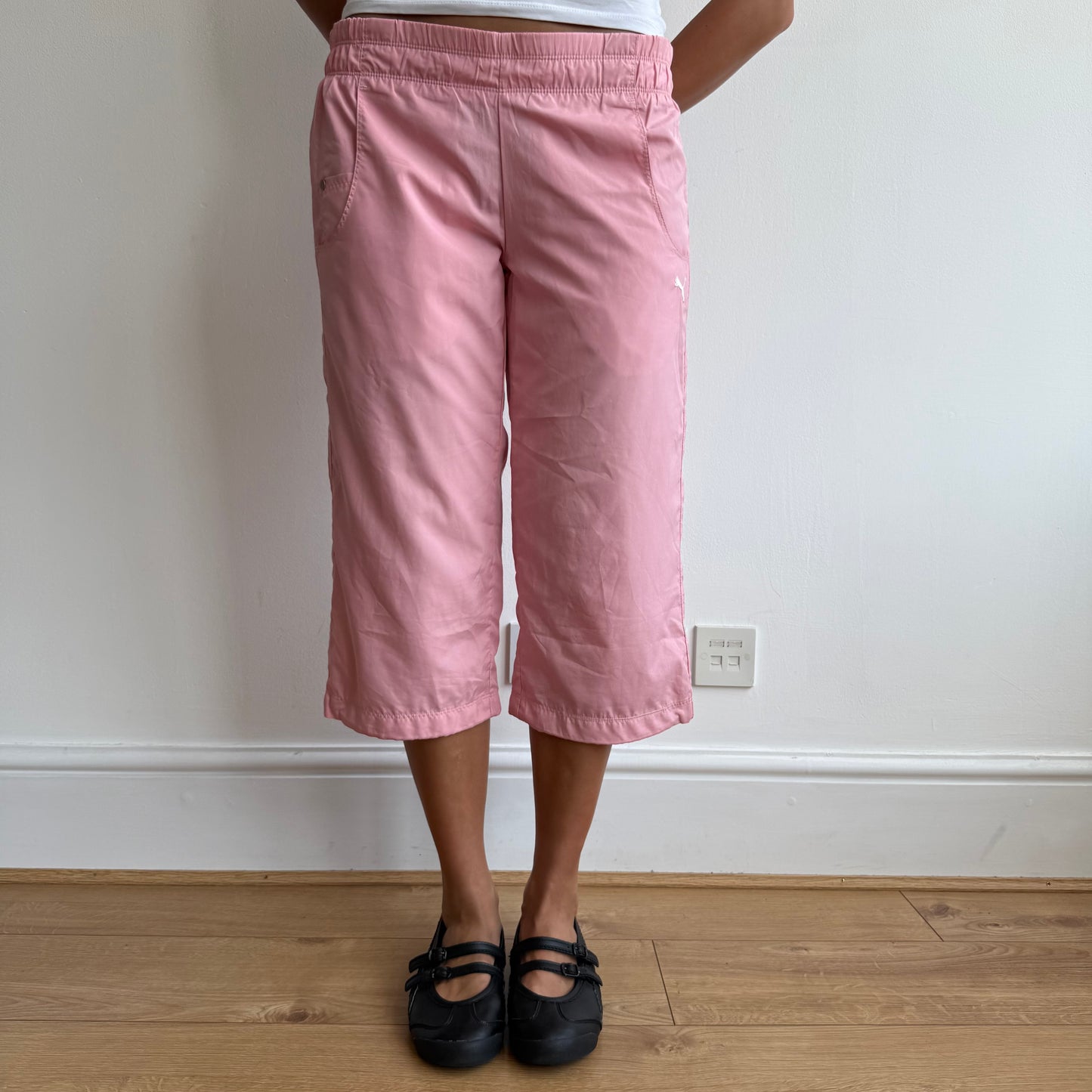 Pink Puma capris - Size S/M