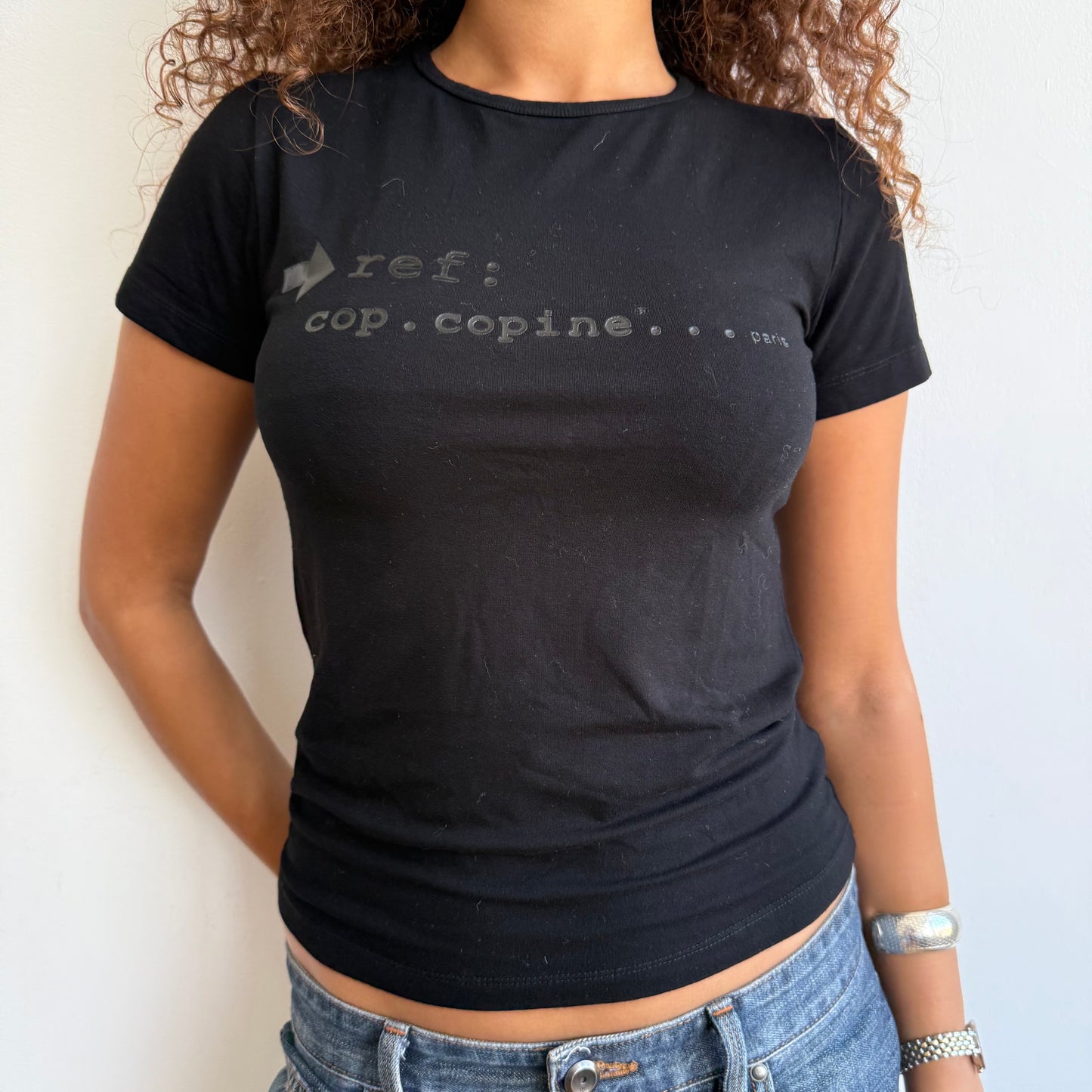 Cop Copine baby tee - Size S/M