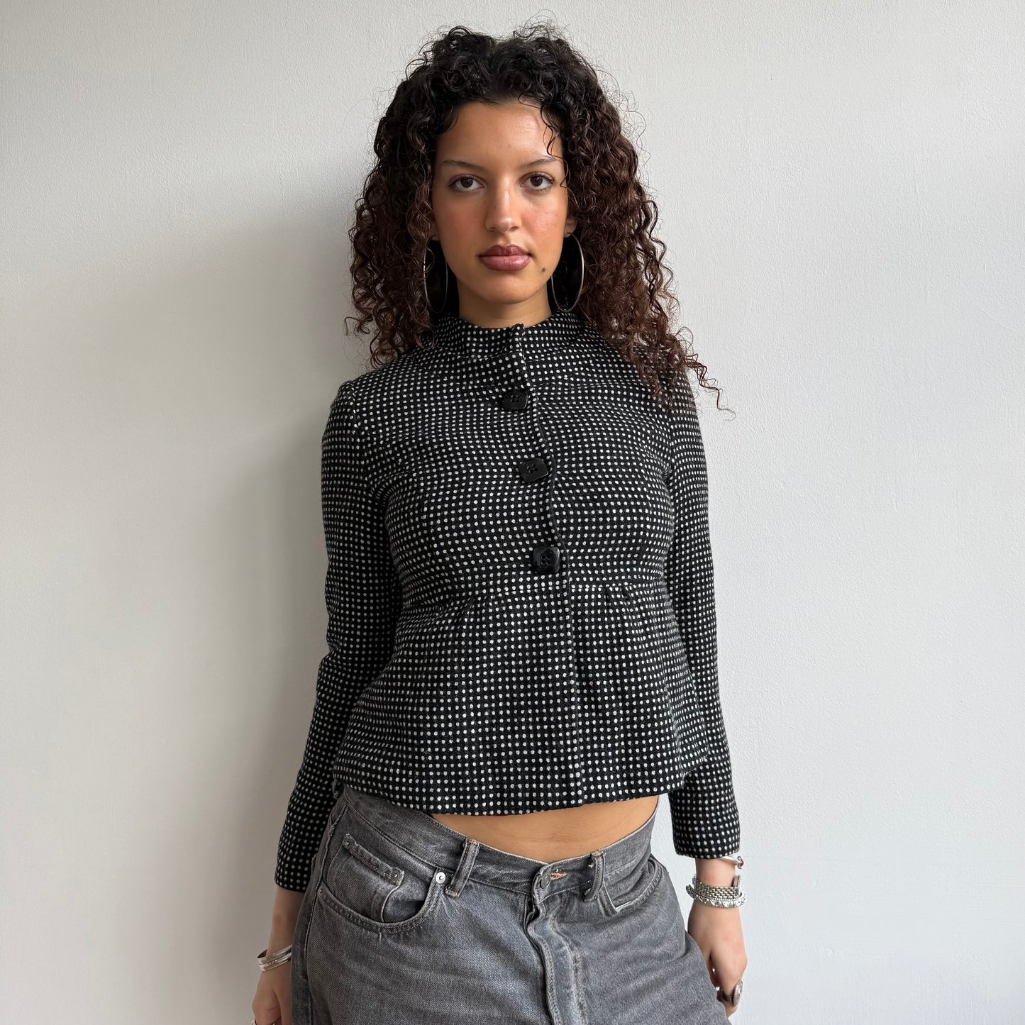 Polka dot jacket - Size S