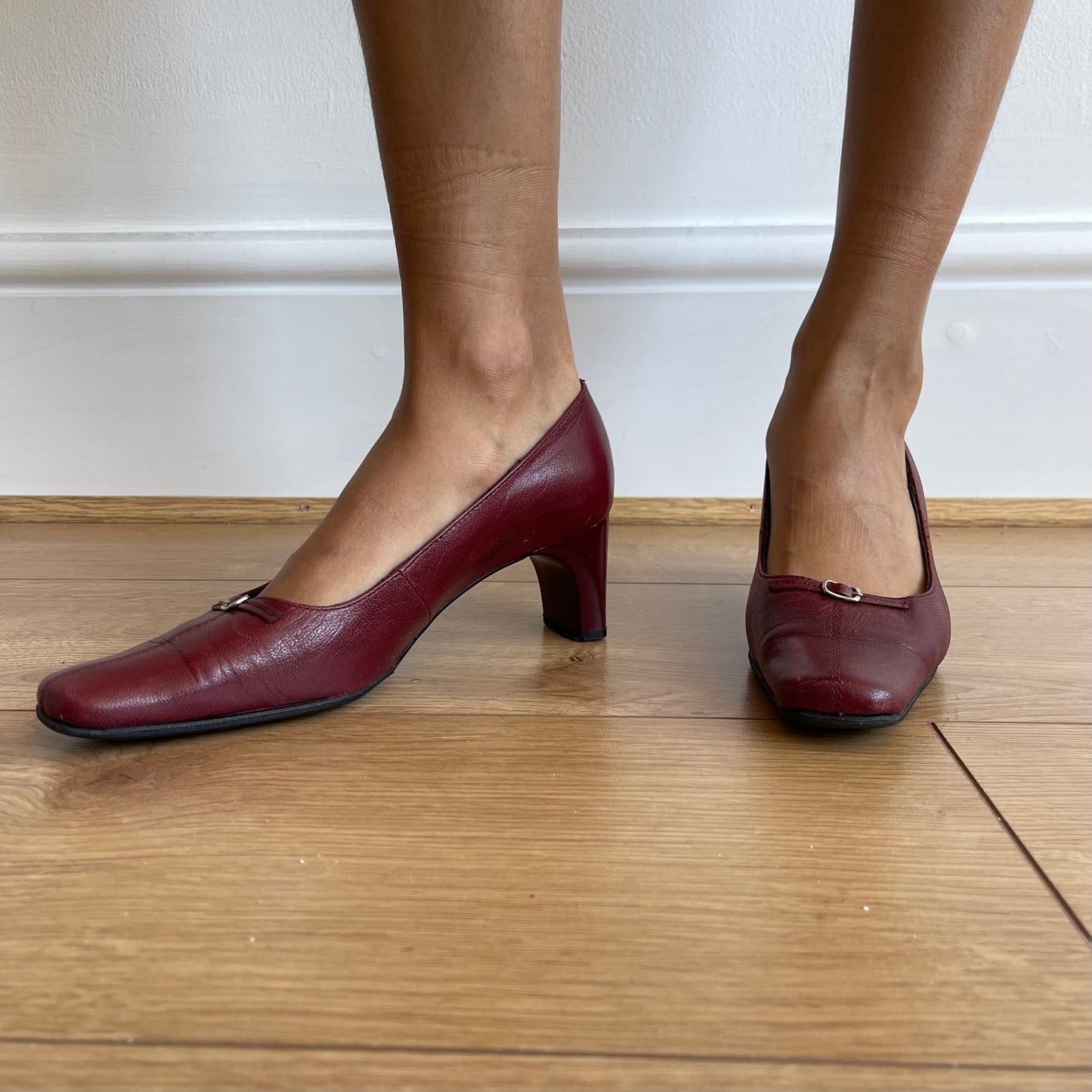 Red ballet heels - Size UK3