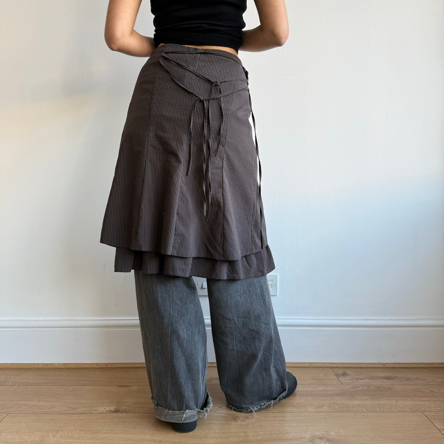 Brown archival skirt - Size S