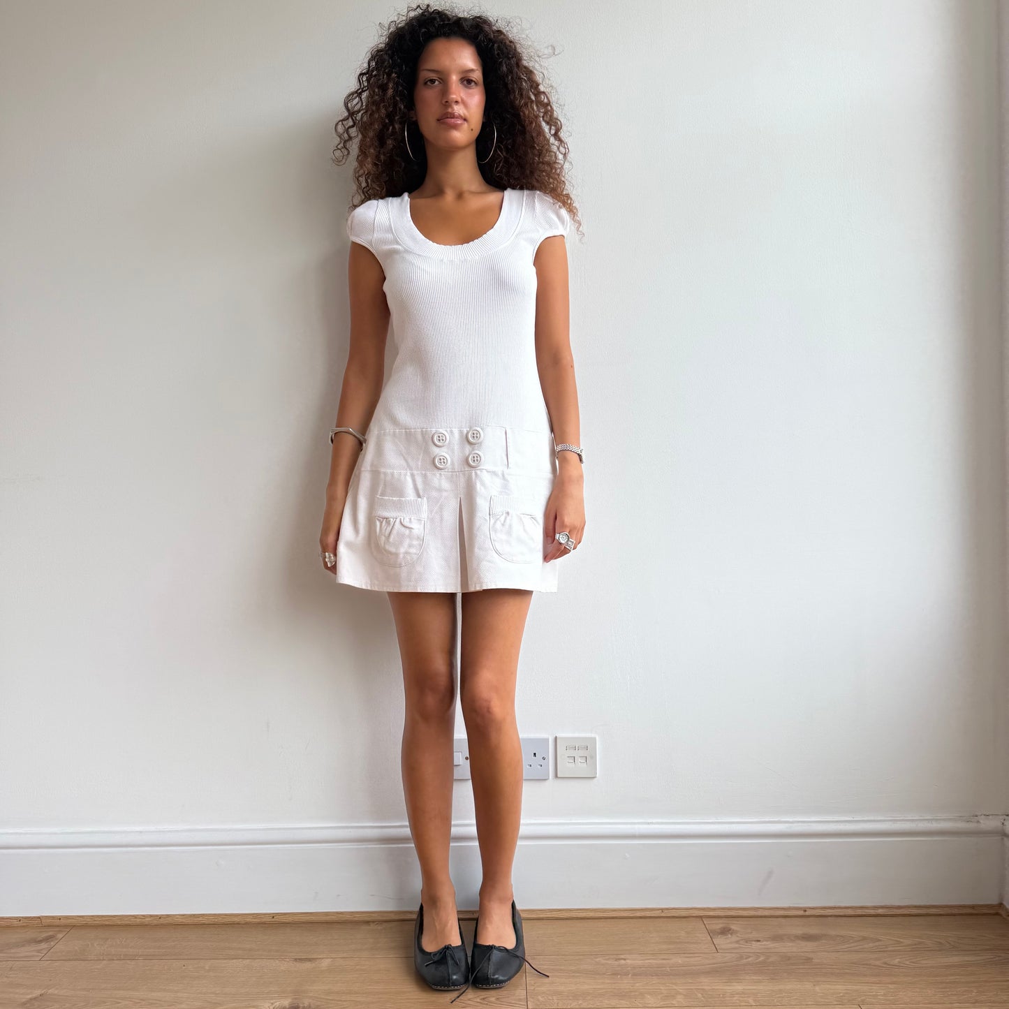 Morgan peacoat dress - Size S, M + L