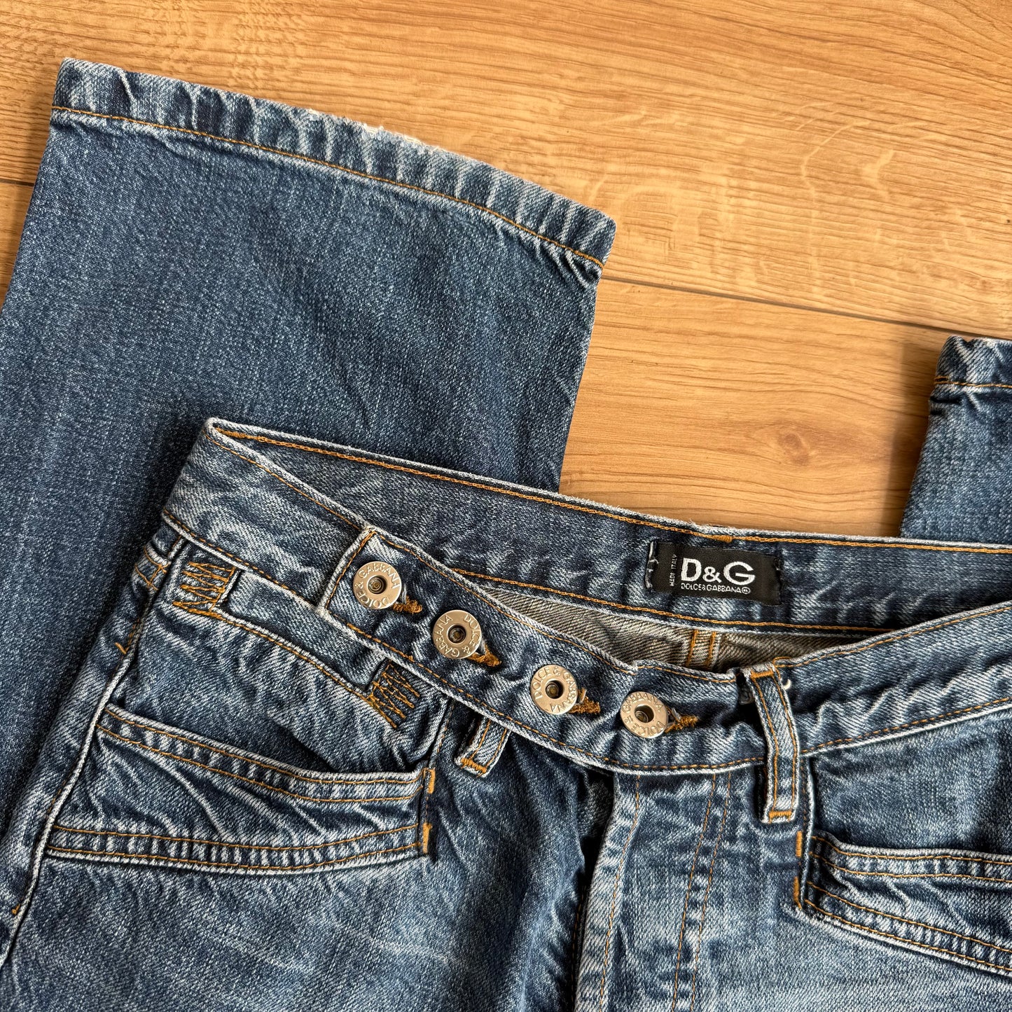 D&G button jeans - Size XS