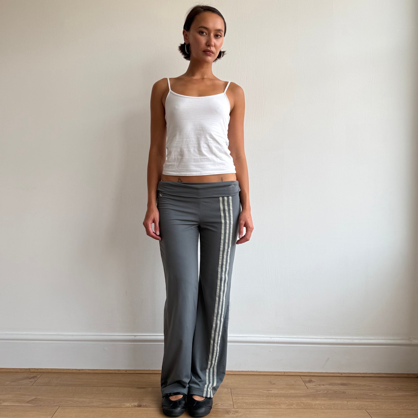 Khaki grey Adidas yoga pants - Size S-M