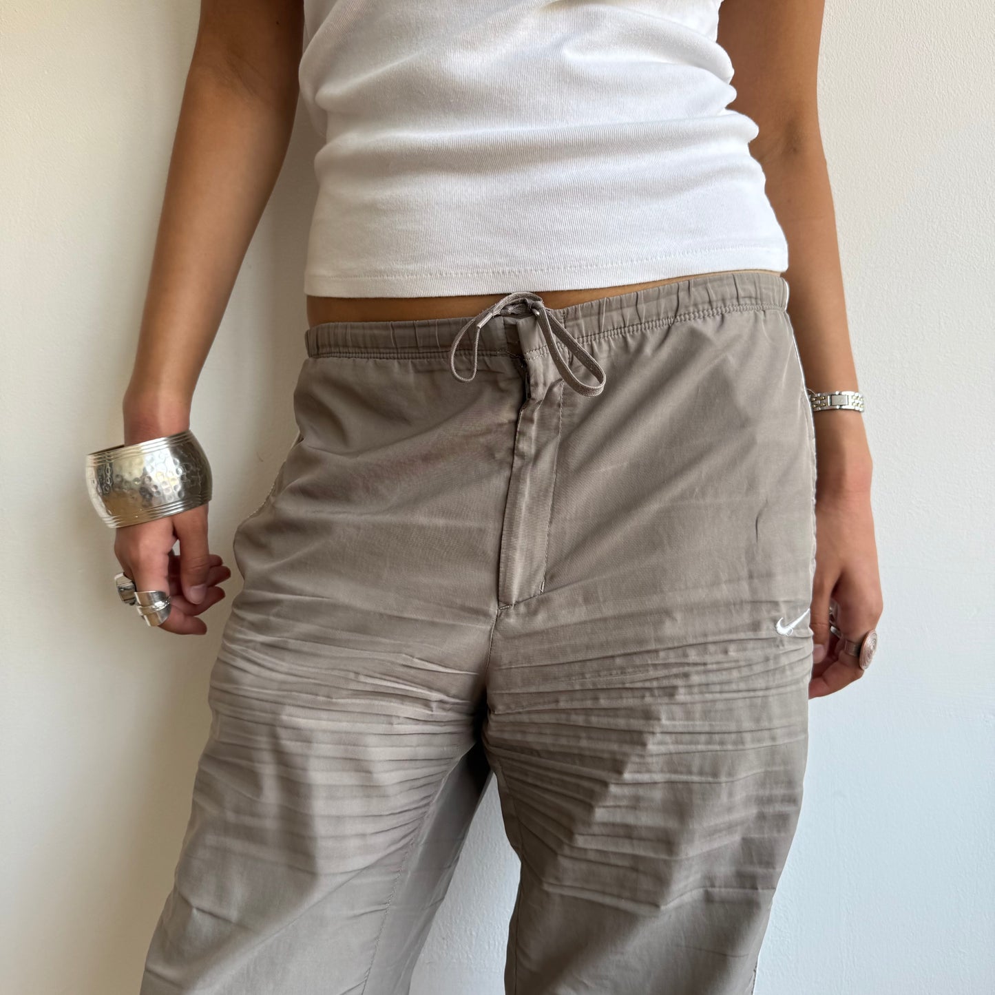 Taupe Nike Capris - Size M