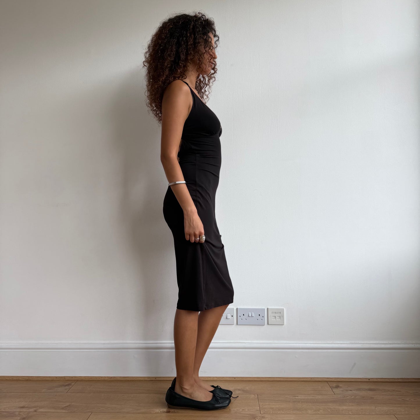 Miss Sixty slinky brown dress - Size S