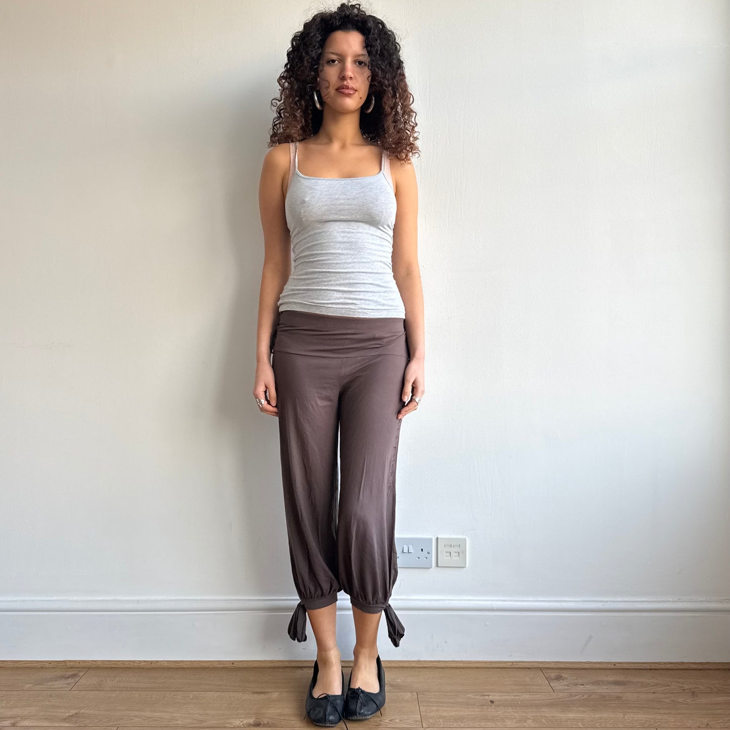 Brown Cop Copine harem pants - Size S