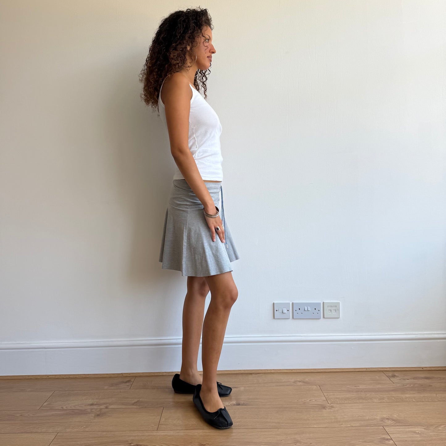 Grey Cop Copine skirt - Size S