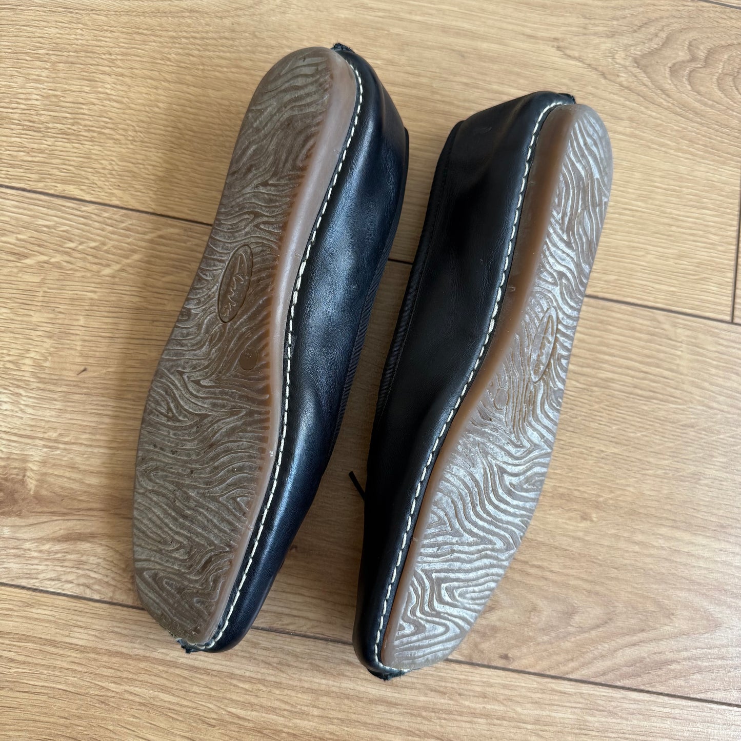 Clarks ‘Freckle Ice’ ballet pumps - Size UK8