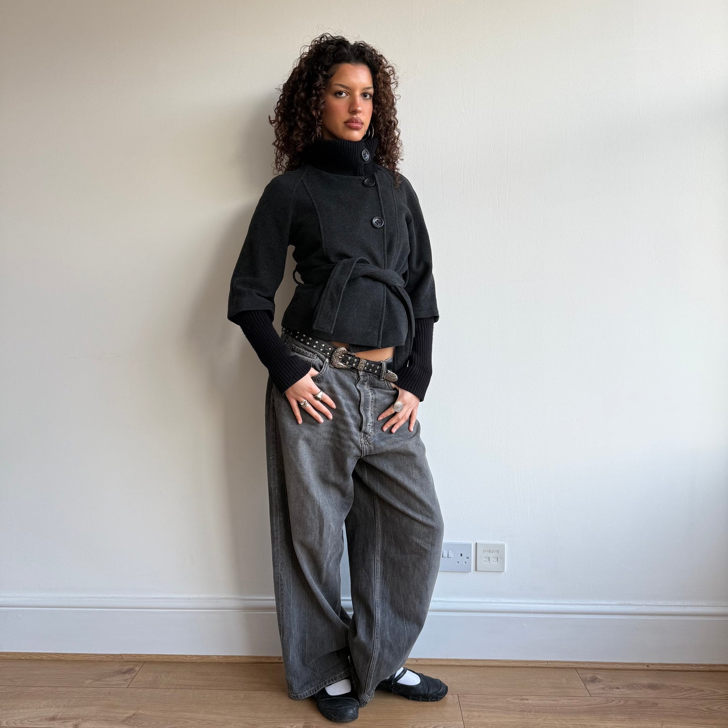 Bi-material jacket - Size S