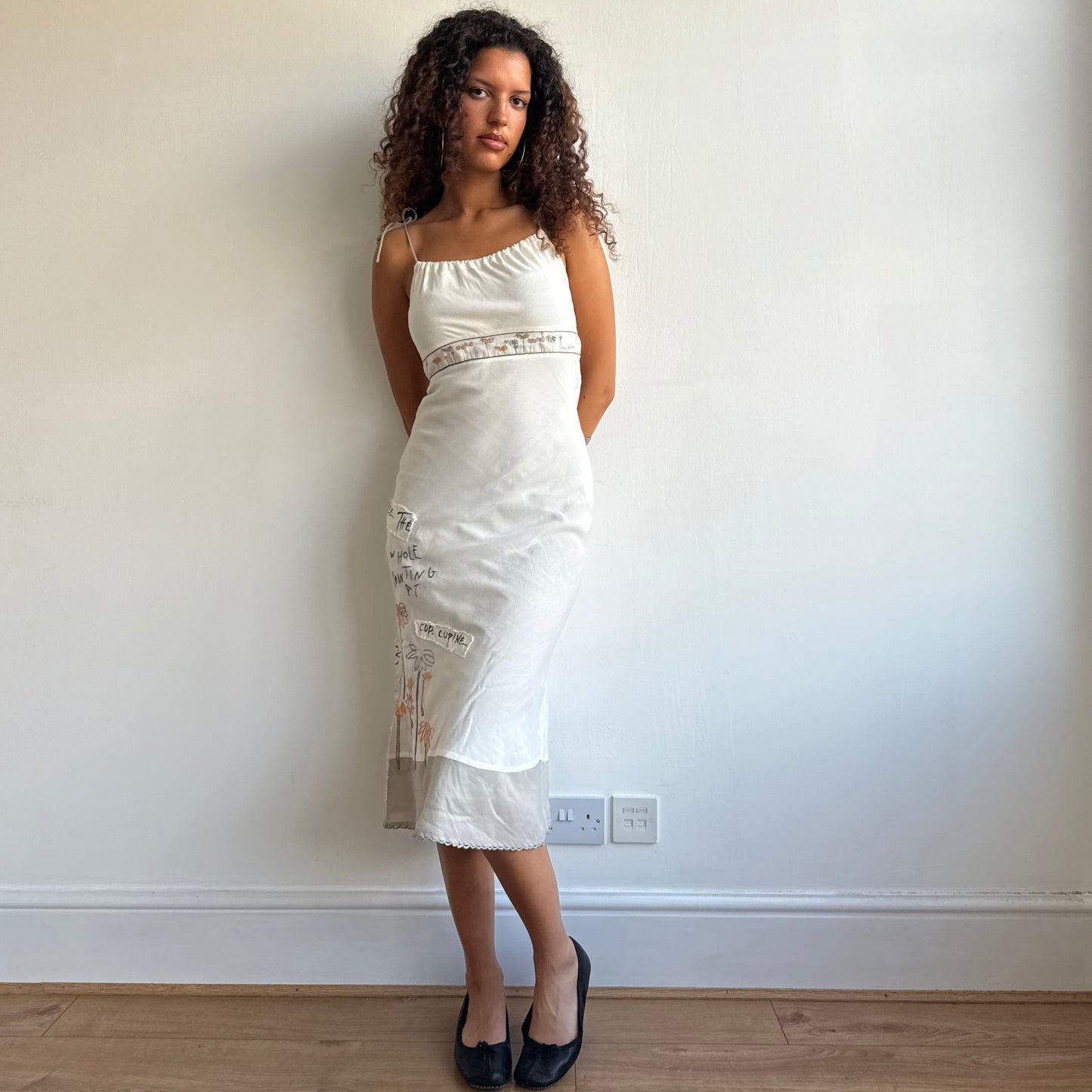 Cop Copine graphic maxi dress - Size S