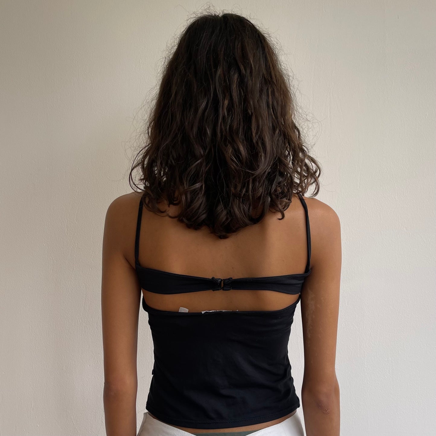 Black cut-out morgan cami - Size XS