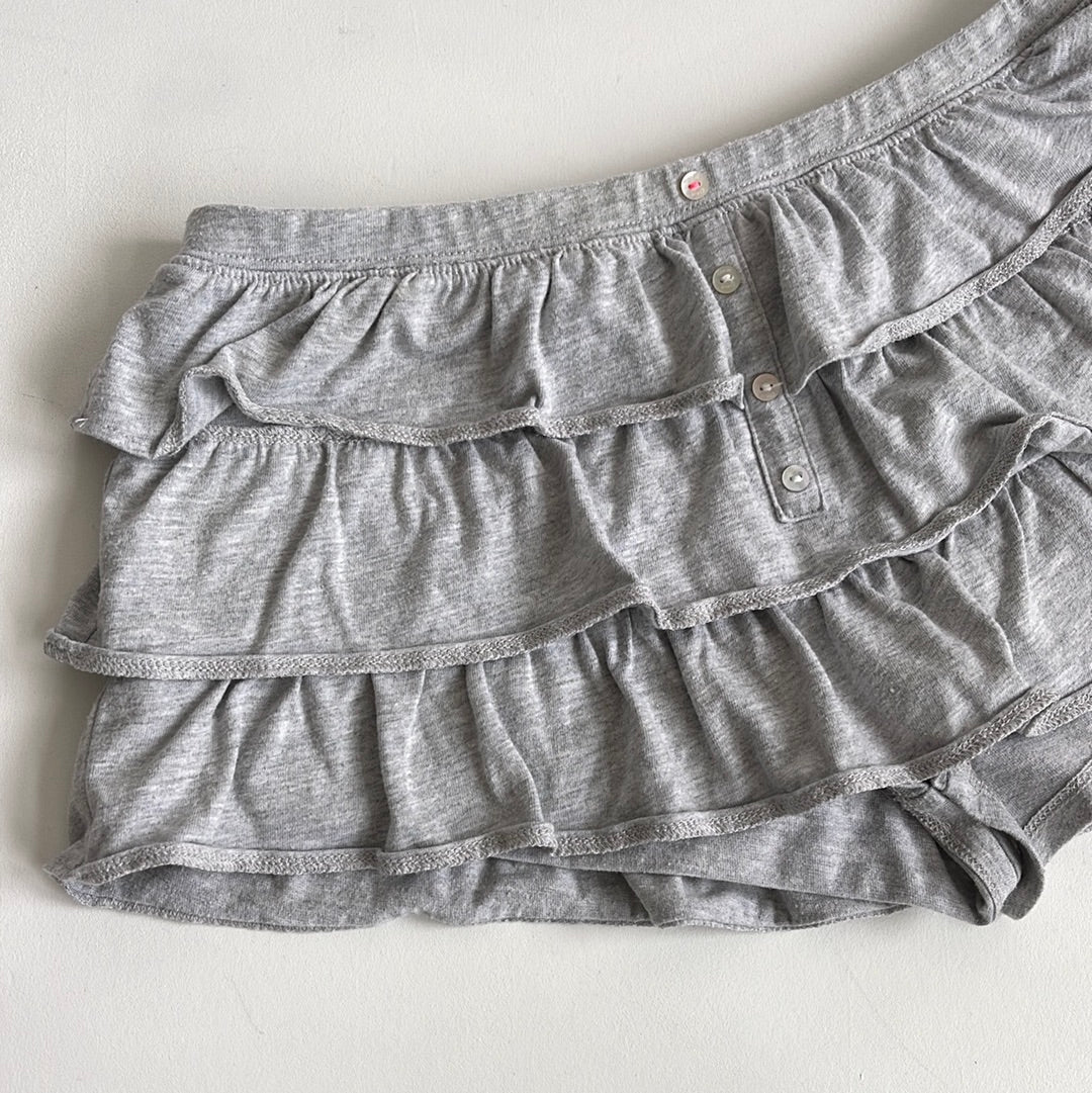 Grey rara frilly skirt - Size S
