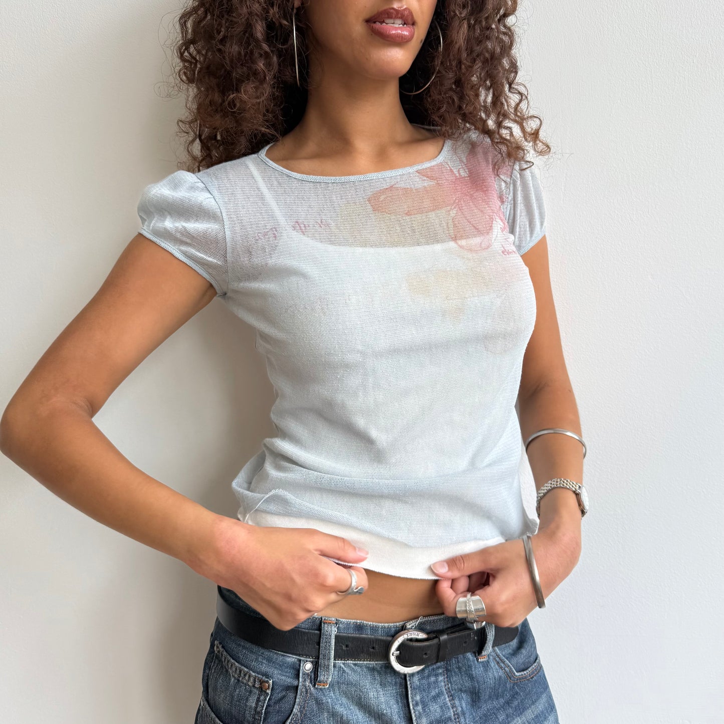 2x Cop Copine tops - Size S