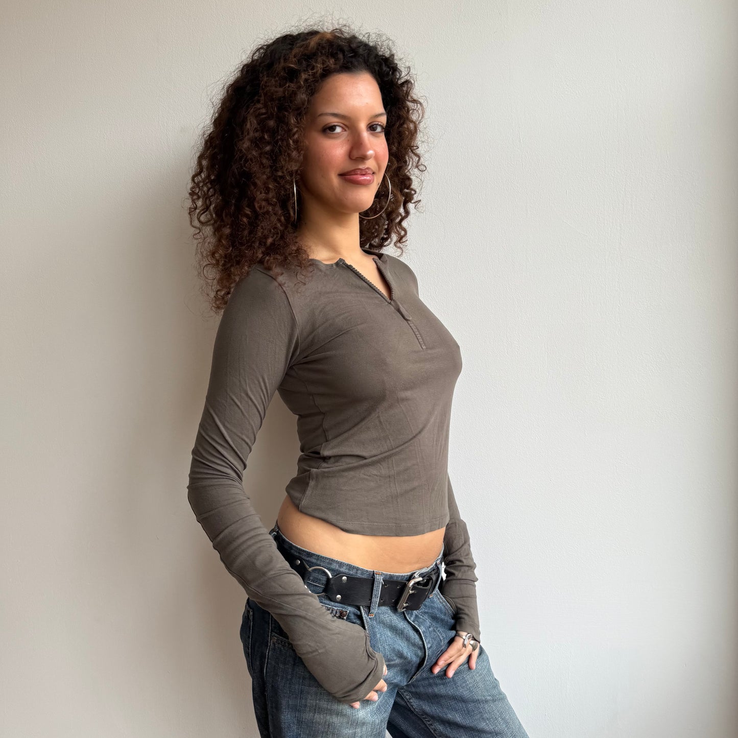 Cop Copine zip top - Size S