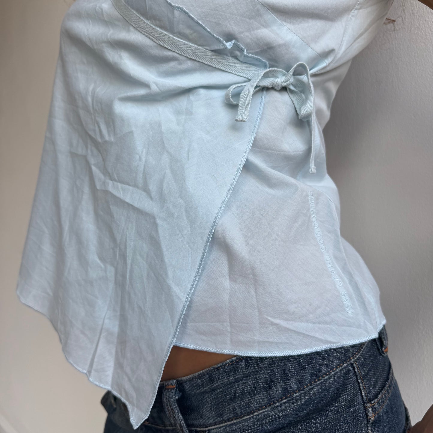 Cop Copine ruffle wrap top - Size S