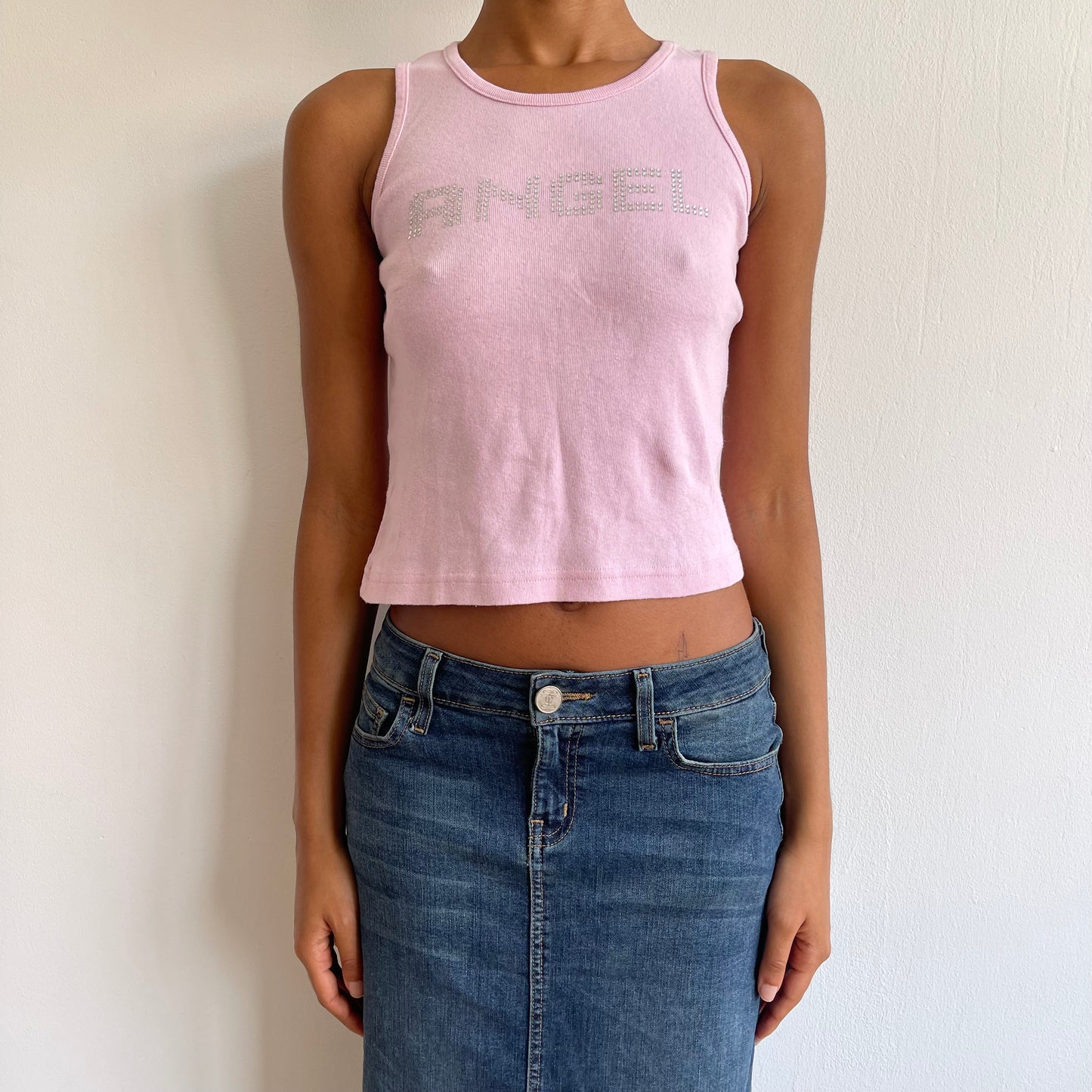 Pink Angel cami - Size S