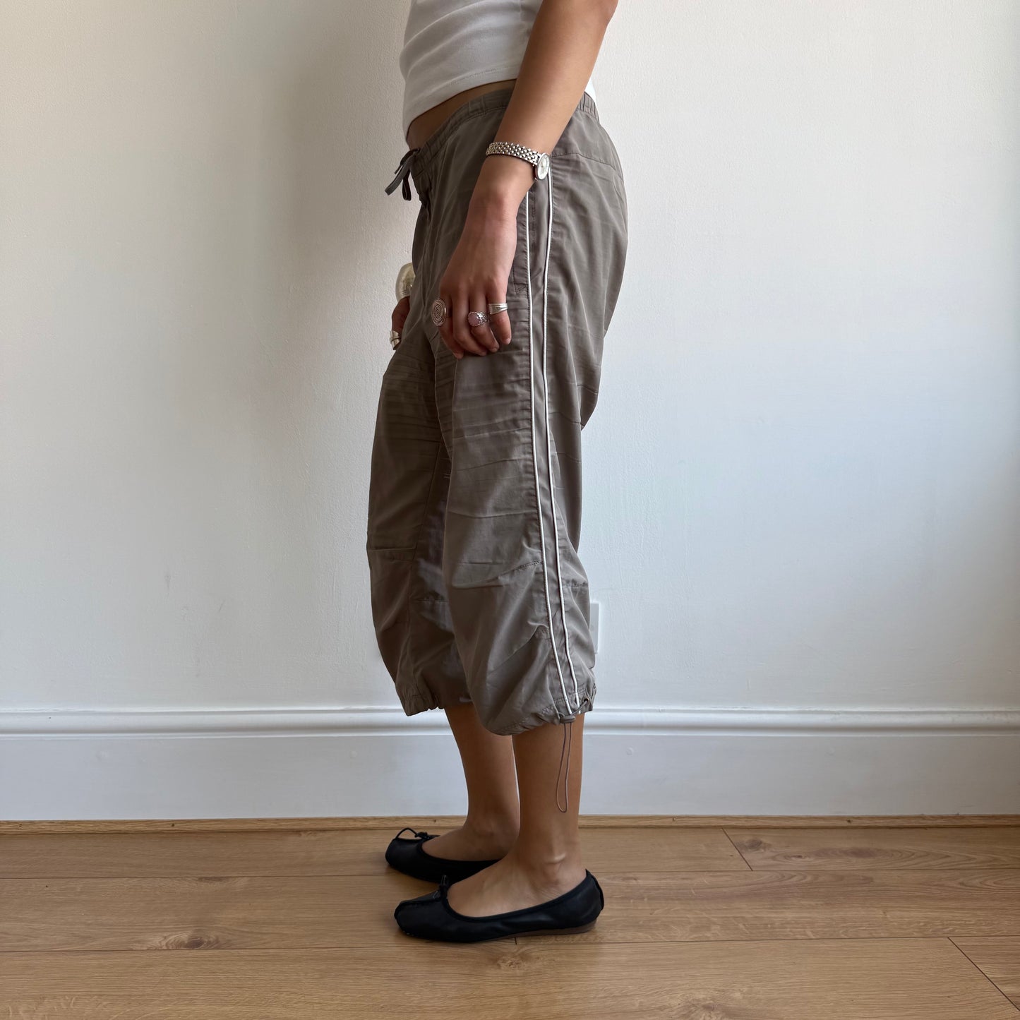 Taupe Nike Capris - Size M