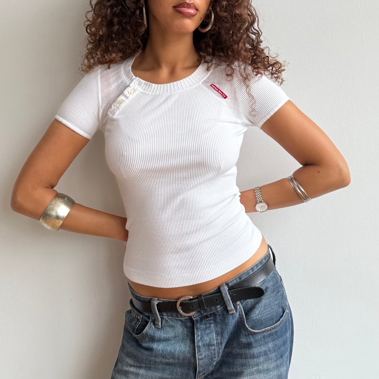 Miss Sixty white t-shirt - Size S