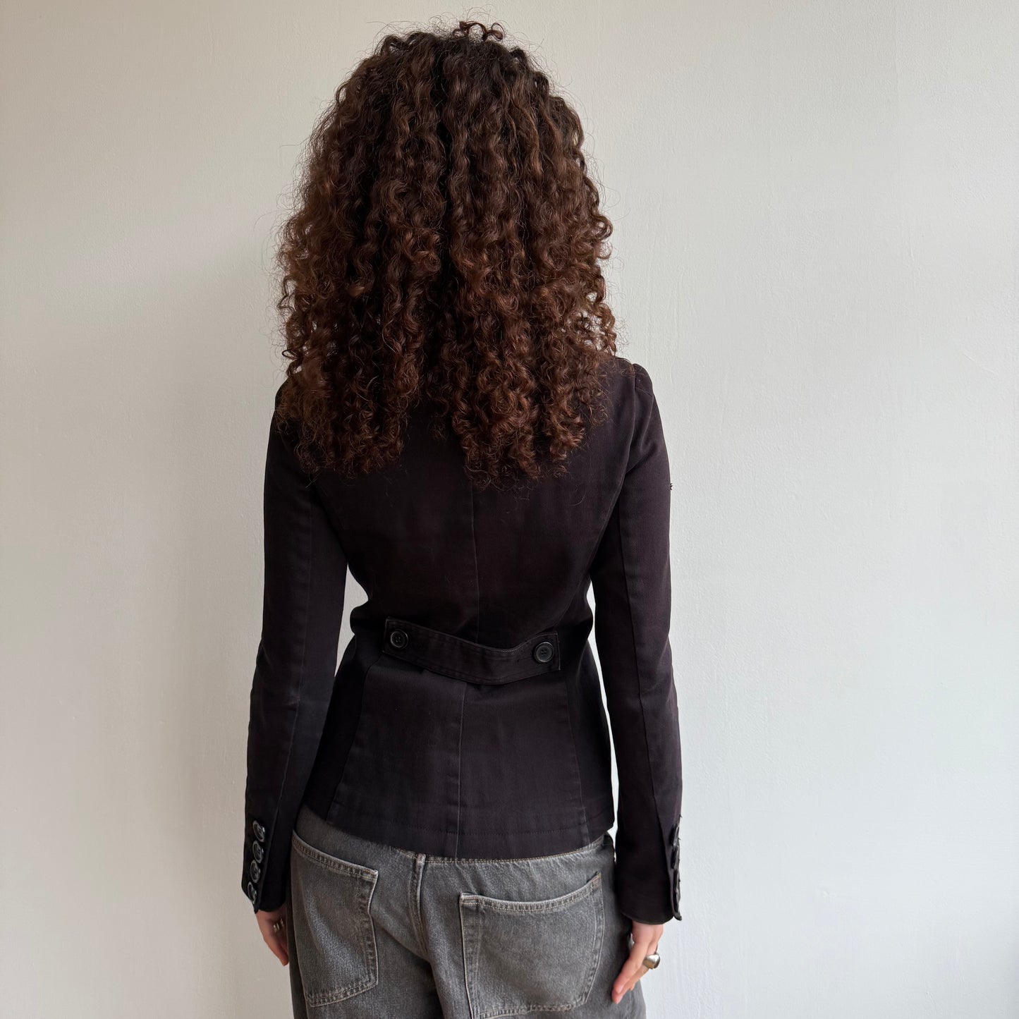 Double breasted button jacket - Size S