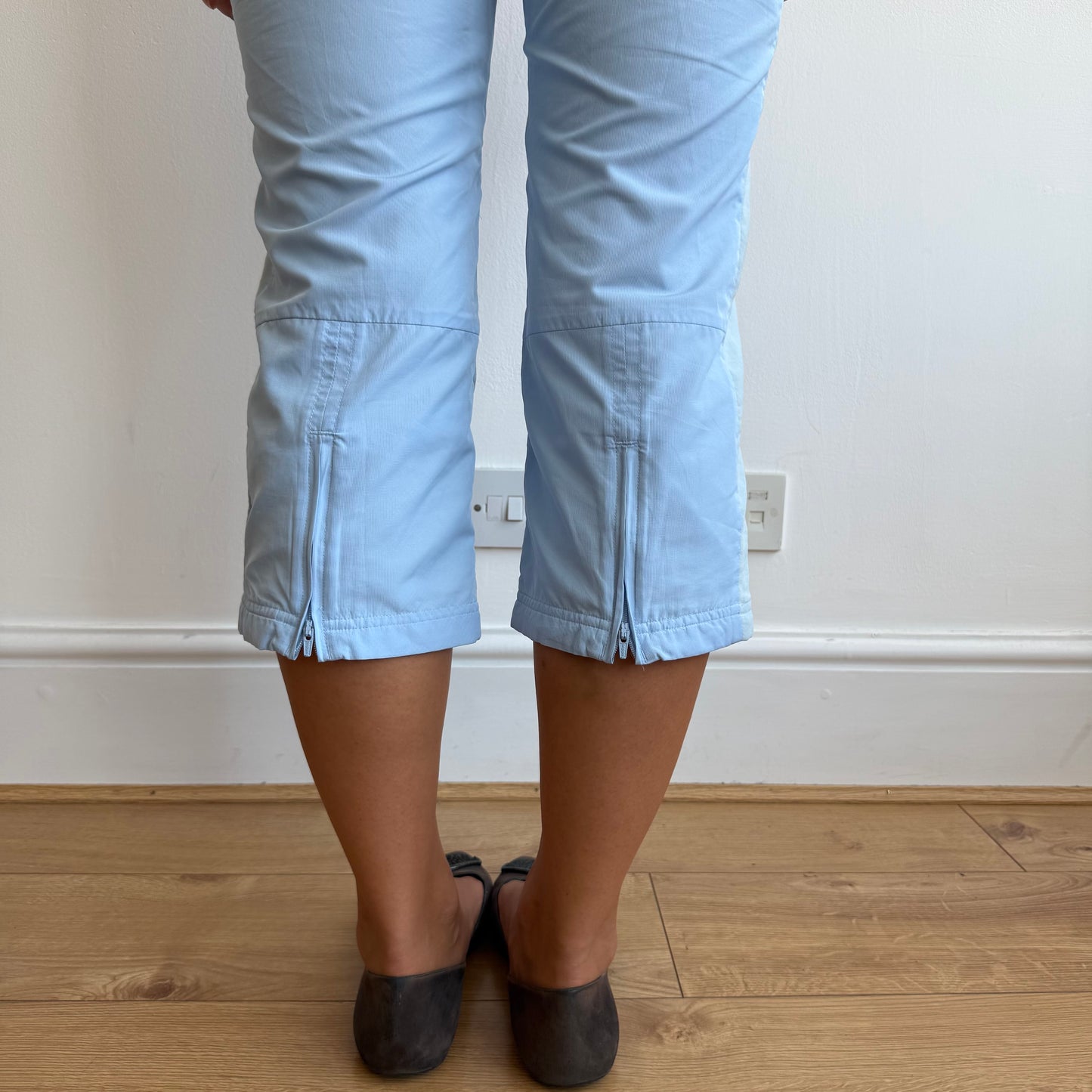 Blue Adidas capris - Size S