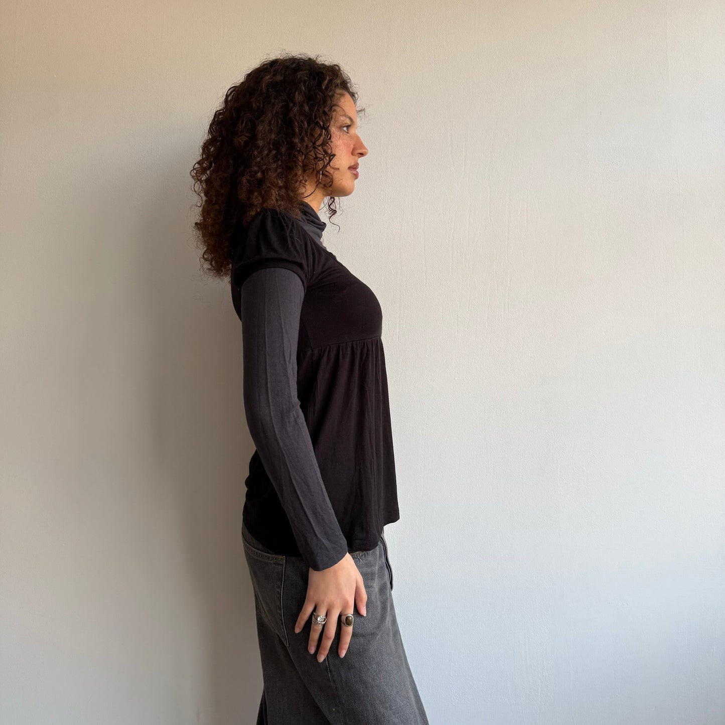 Double layer roll neck - Size M
