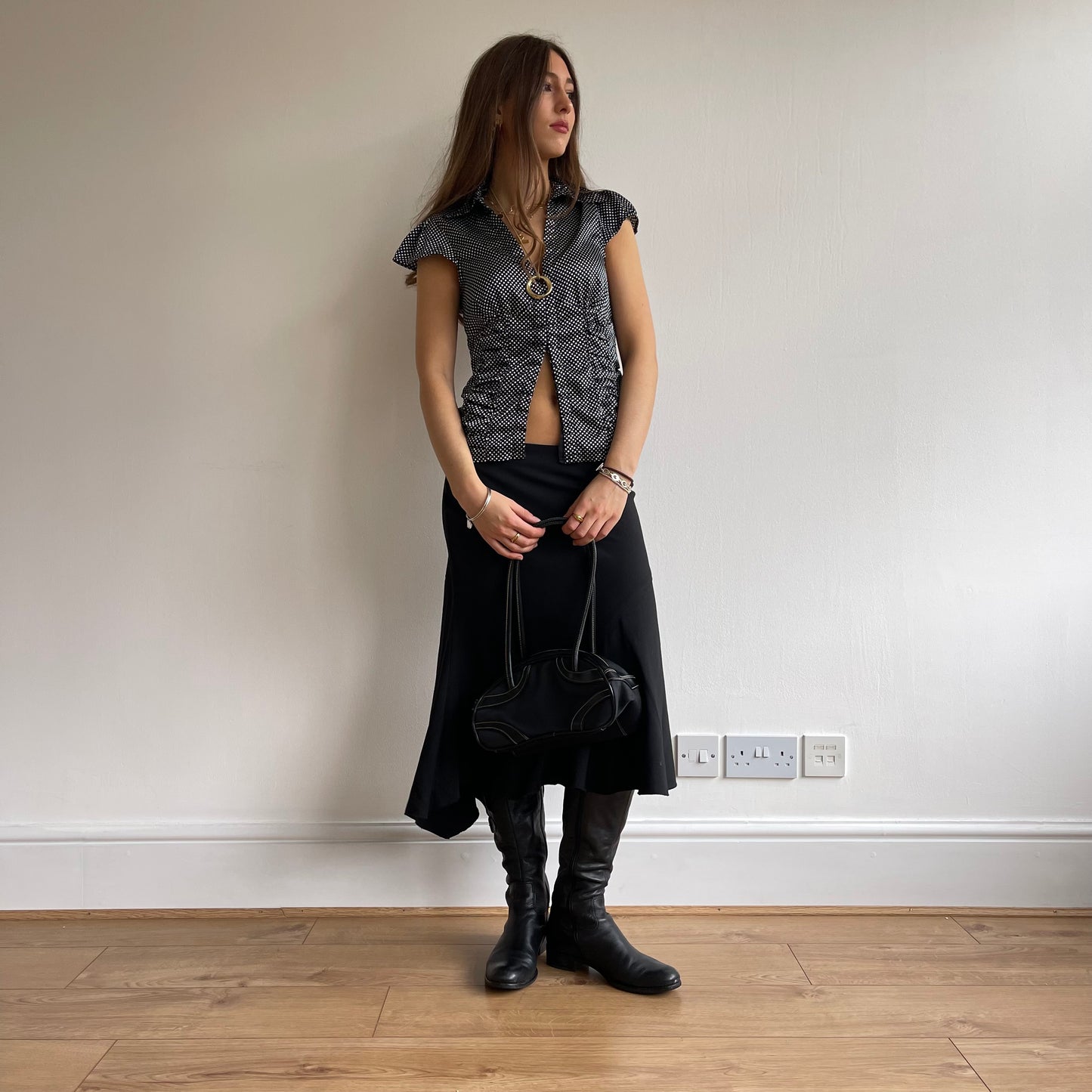 Black sporty bag