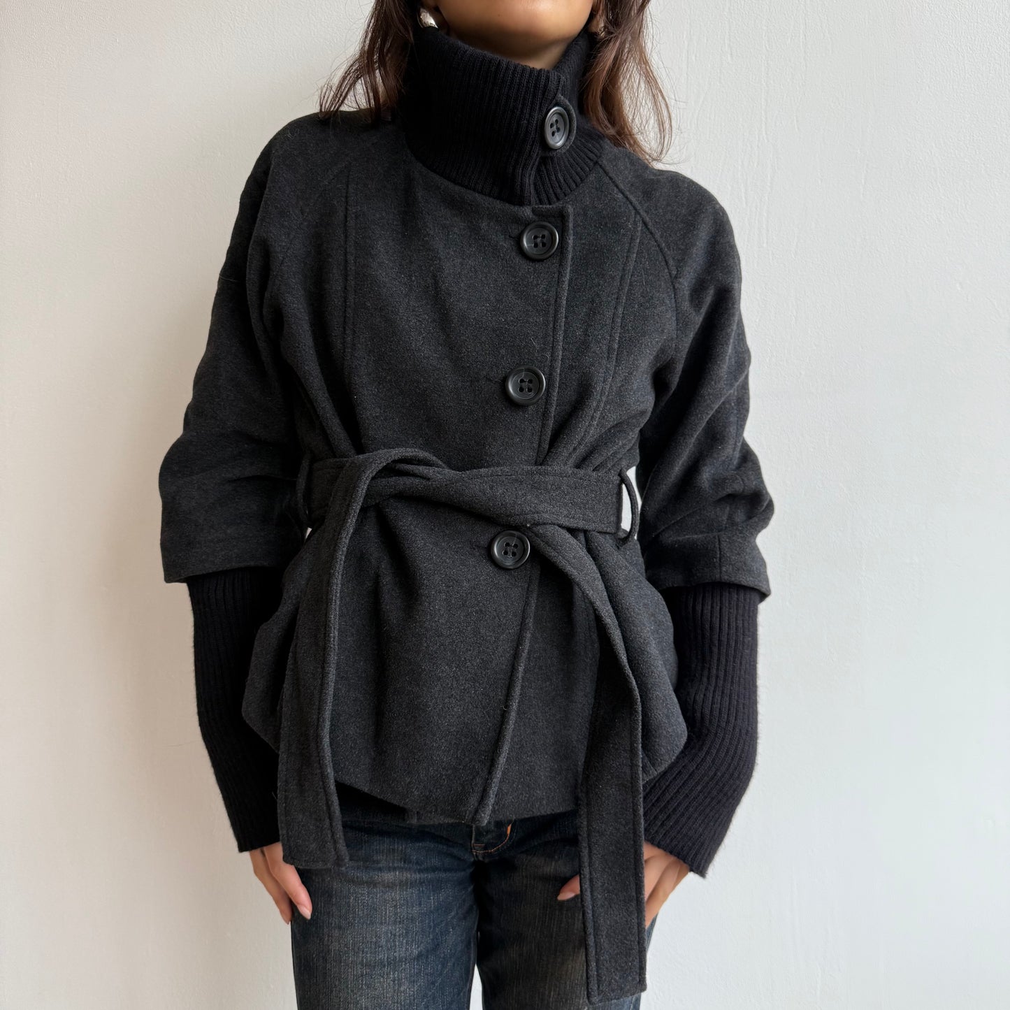 Bi-material jacket - Size S